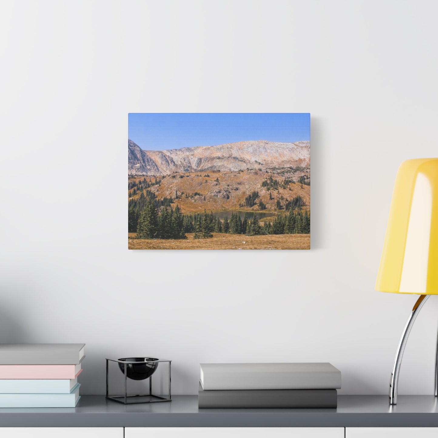 Snowy Range Wyoming  Matte Canvas Print - Stretched 1.25" Wall Art
