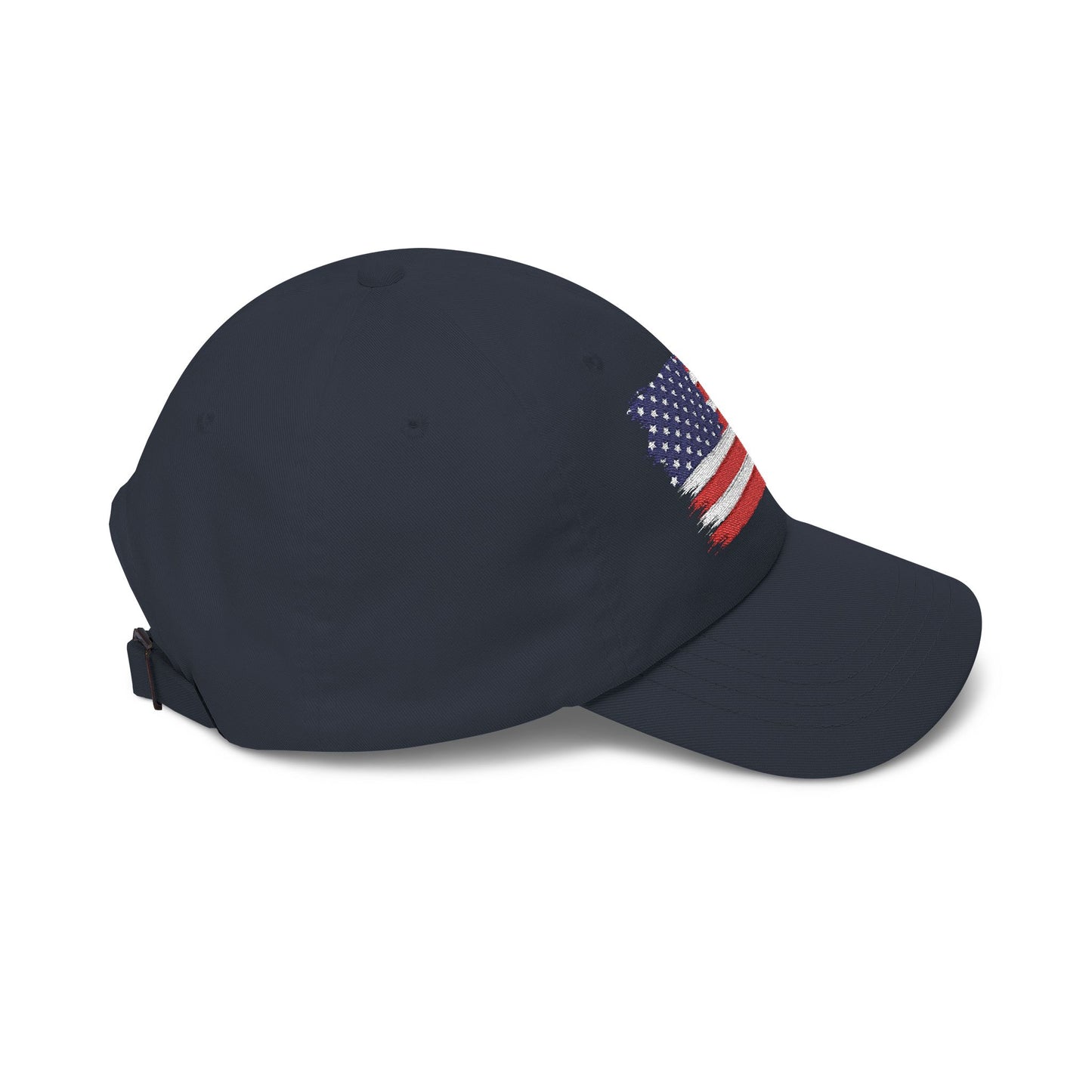 American Flag Dad Cap — Embroidered Patriotic Hat
