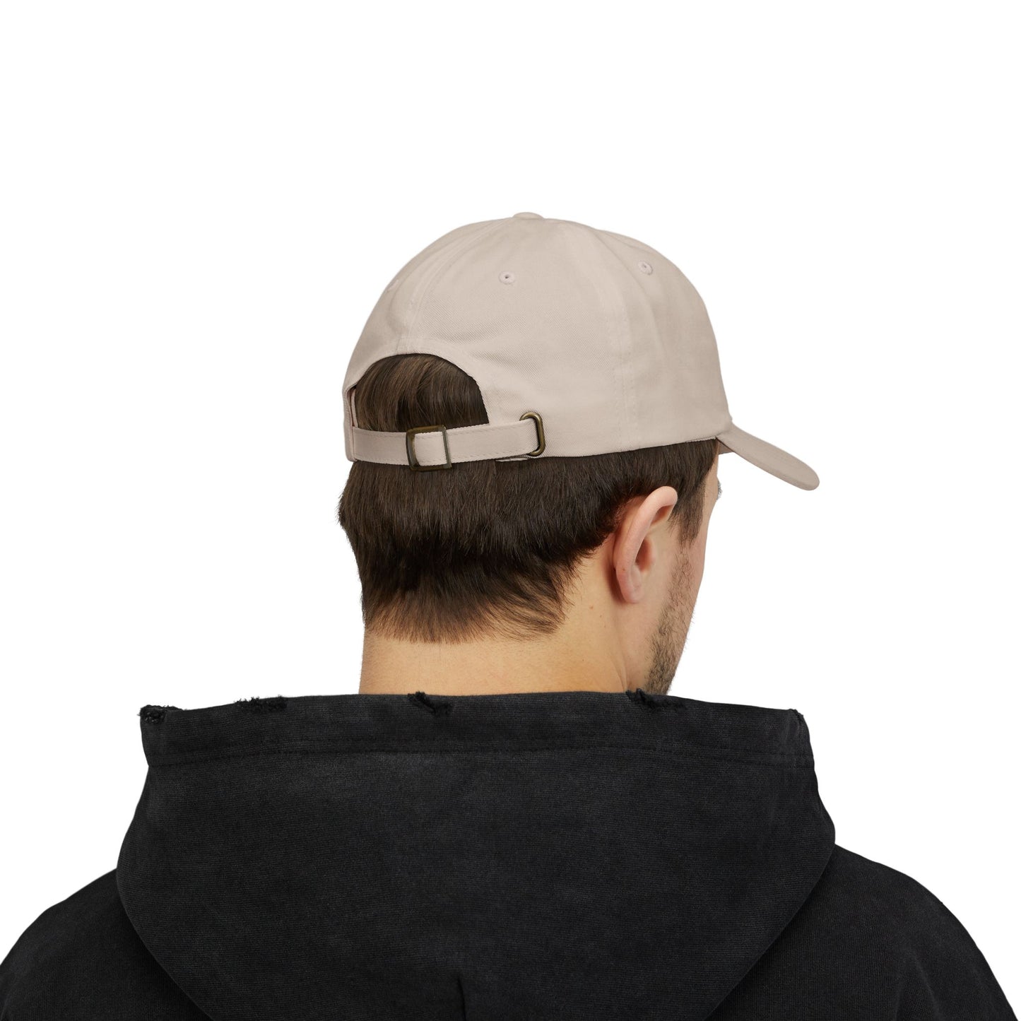Drift Range Dad Cap with Mountain 'DR' Embroidery — Casual Outdoor Baseball Hat