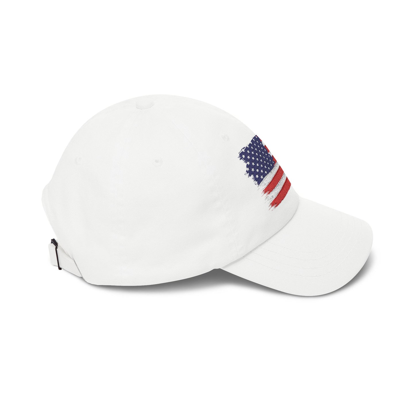 American Flag Dad Cap — Embroidered Patriotic Hat
