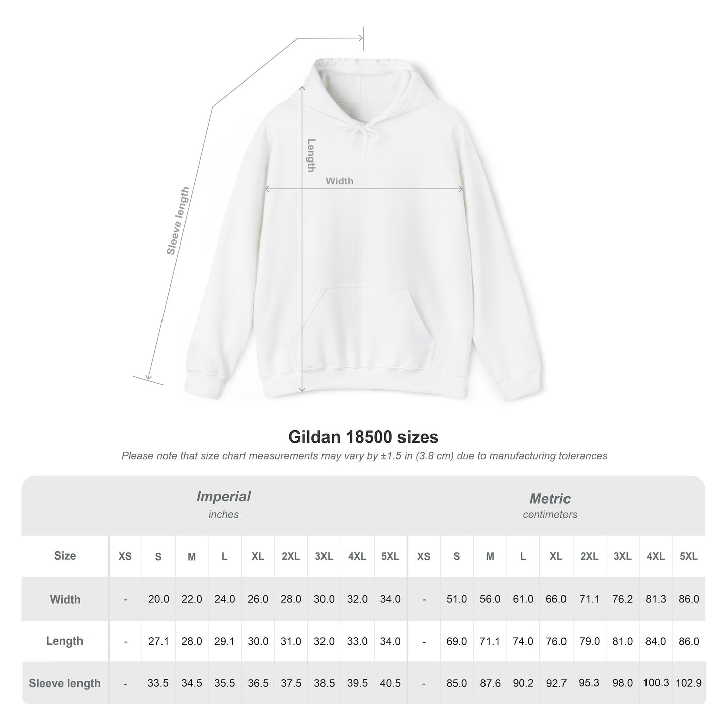 Minimalist 'Mountain Scene Sketch' Hoodie — Small Chest & Sleeve Sketch Print