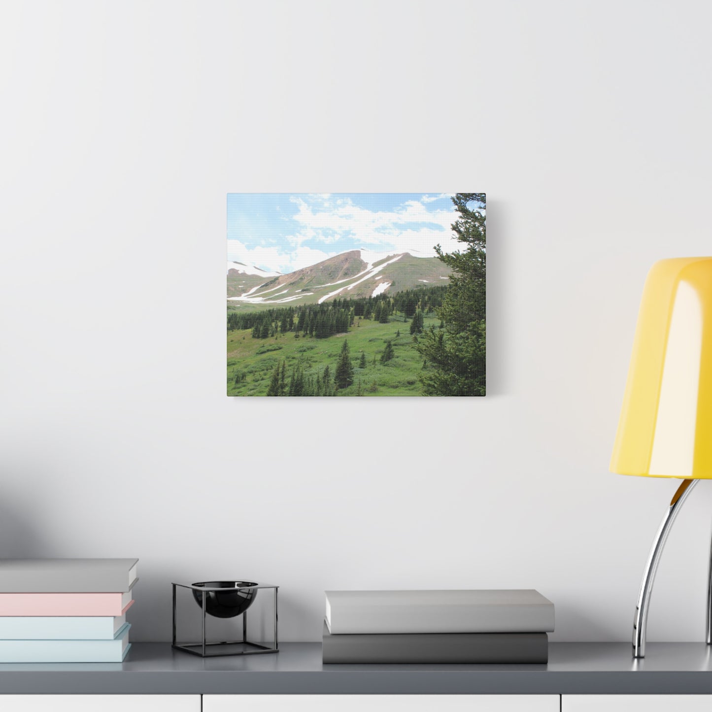 Jones Pass Colorado  Canvas Print — Scenic Alpine Landscape Wall Art