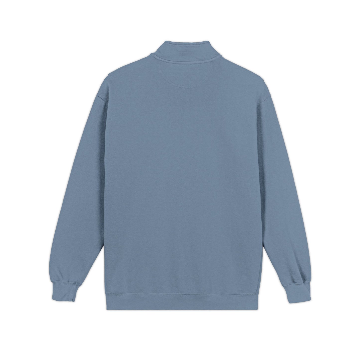 Drift Range Quarter-Zip Sweatshirt — Minimalist Gray Pullover