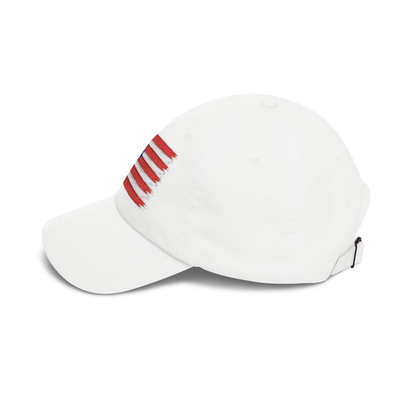 American Flag Dad Cap — Embroidered Patriotic Hat