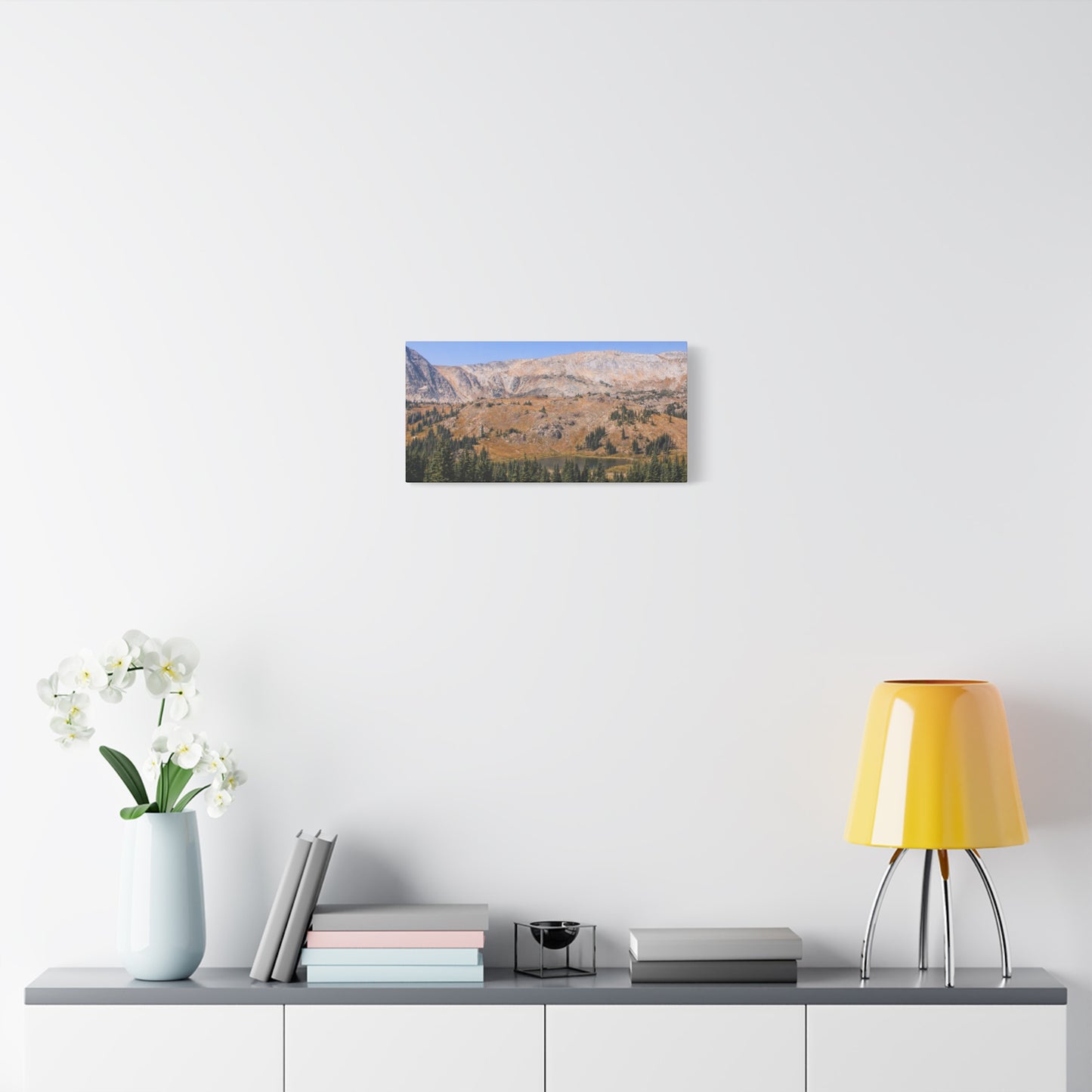 Snowy Range Wyoming  Matte Canvas Print - Stretched 1.25" Wall Art