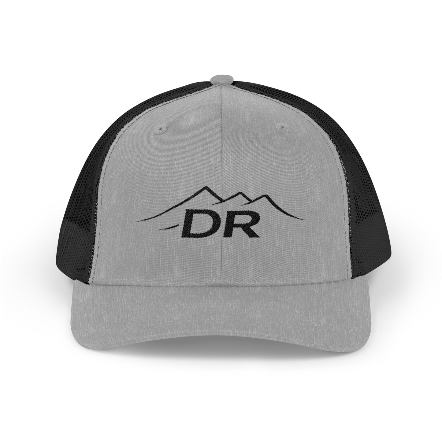 Drift Range Snapback Trucker Cap — Embroidered Outdoor Logo Hat