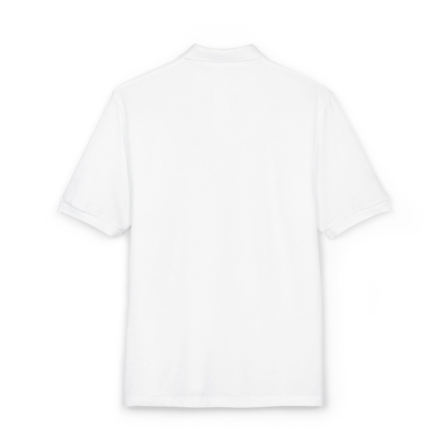 Embroidered DR LOGO Polo Shirt — Minimal Mountain Logo