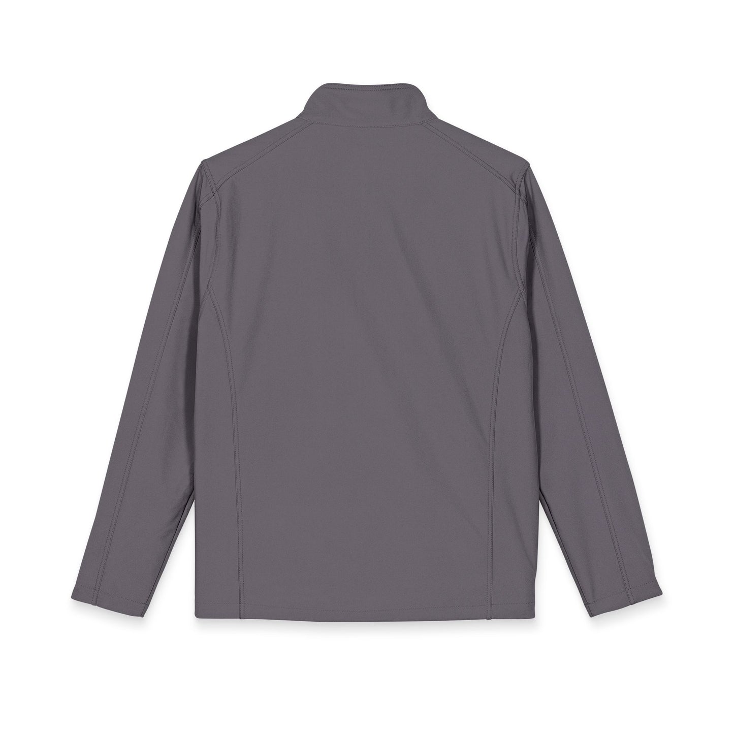 Drift Range Men's Embroidered Soft Shell Jacket — Lightweight Water-Resistant Casual Outerwear