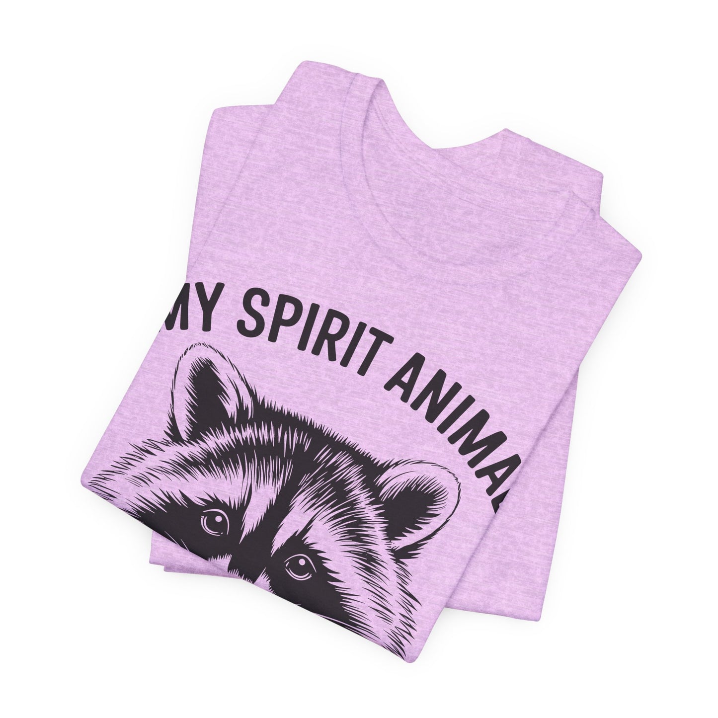 Raccoon Tee - "My Spirit Animal Has Rabies" Graphic T-Shirt