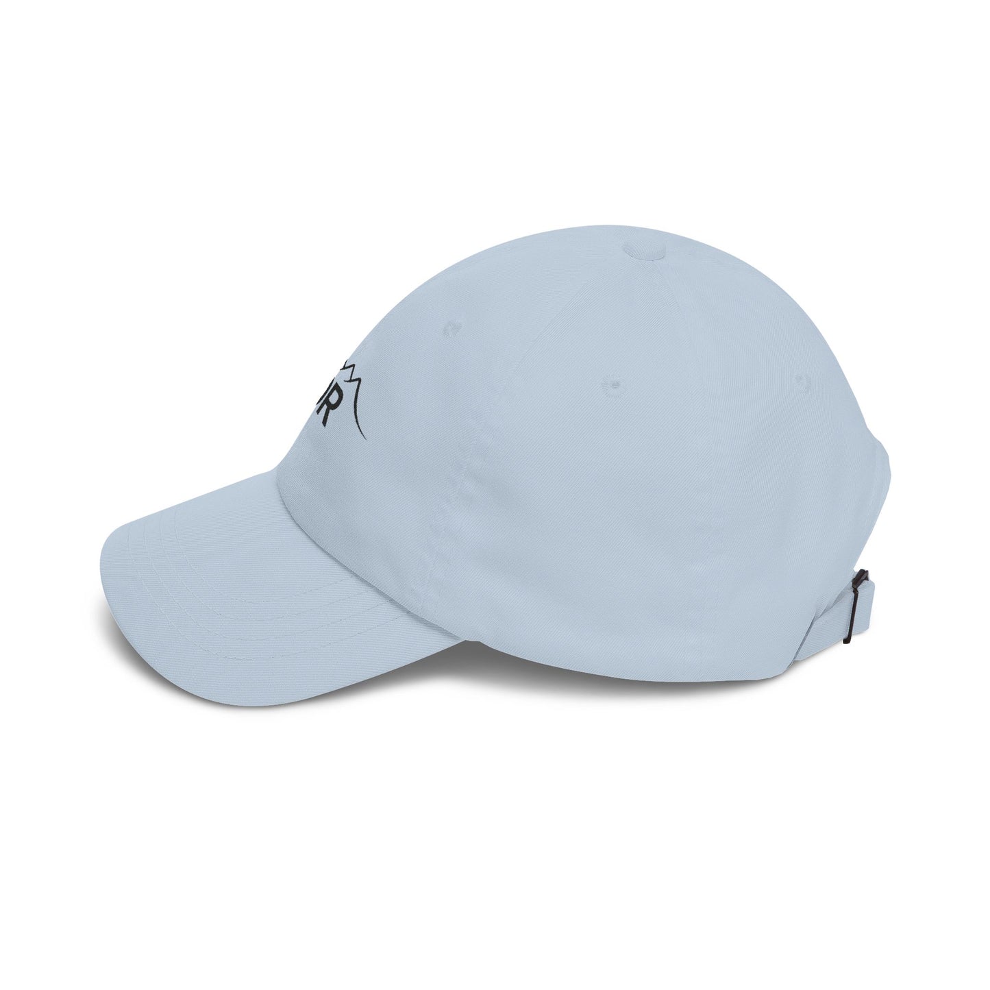 Drift Range Dad Cap with Mountain 'DR' Embroidery — Casual Outdoor Baseball Hat