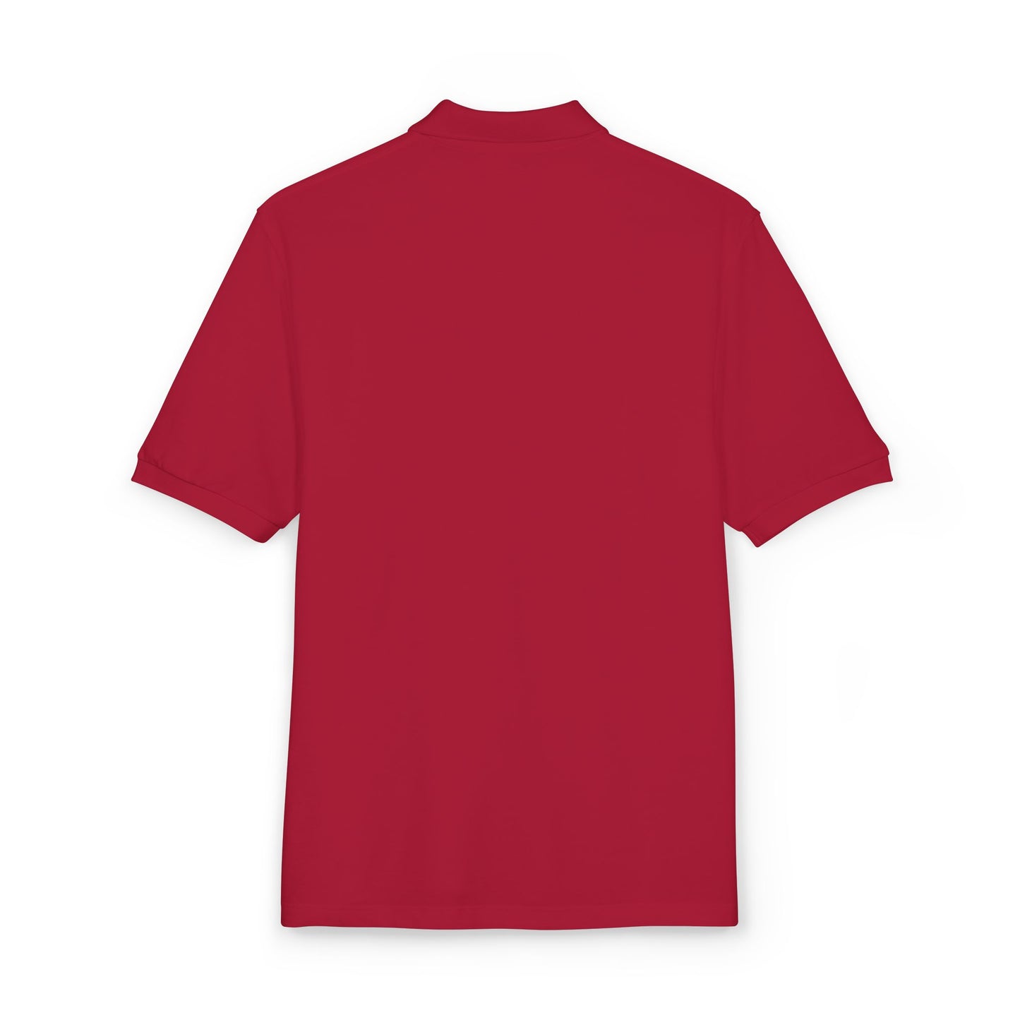 Embroidered DR LOGO Polo Shirt — Minimal Mountain Logo