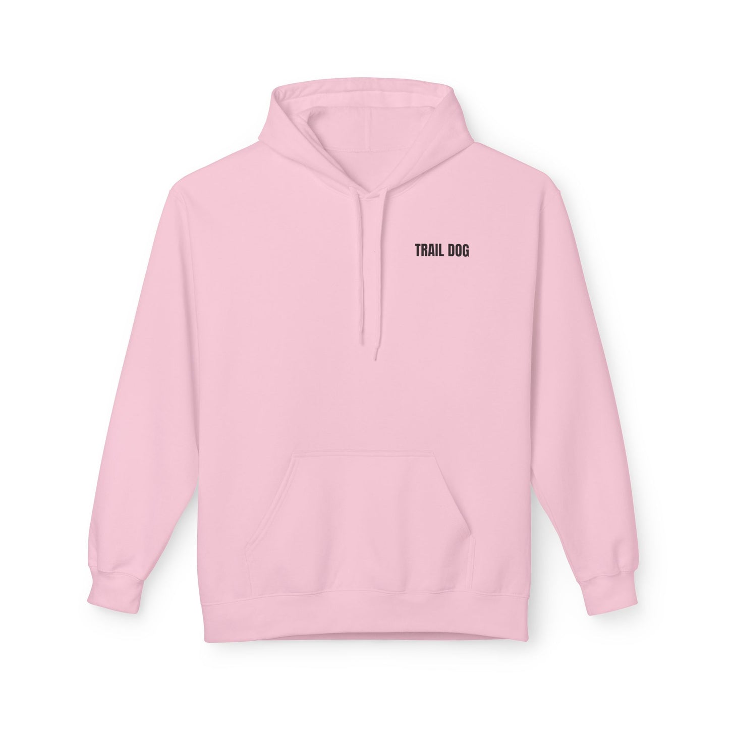 Trail Dog Hoodie — Minimal Outdoor Logo Pullover