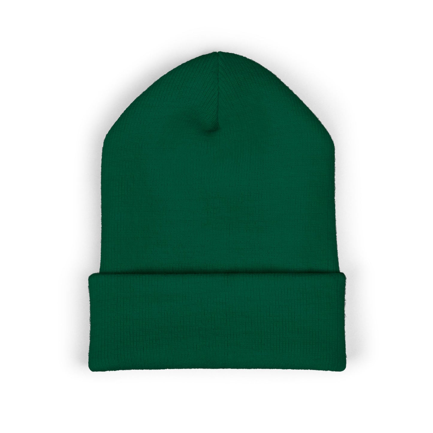 Embroidered Shamrock Cuffed Beanie