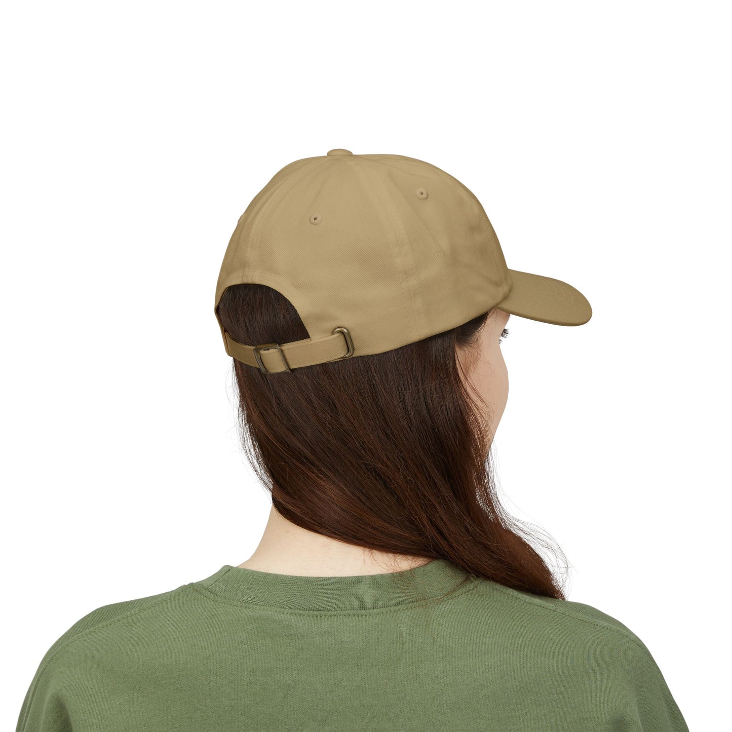 Drift Range Dad Cap with Mountain 'DR' Embroidery — Casual Outdoor Baseball Hat