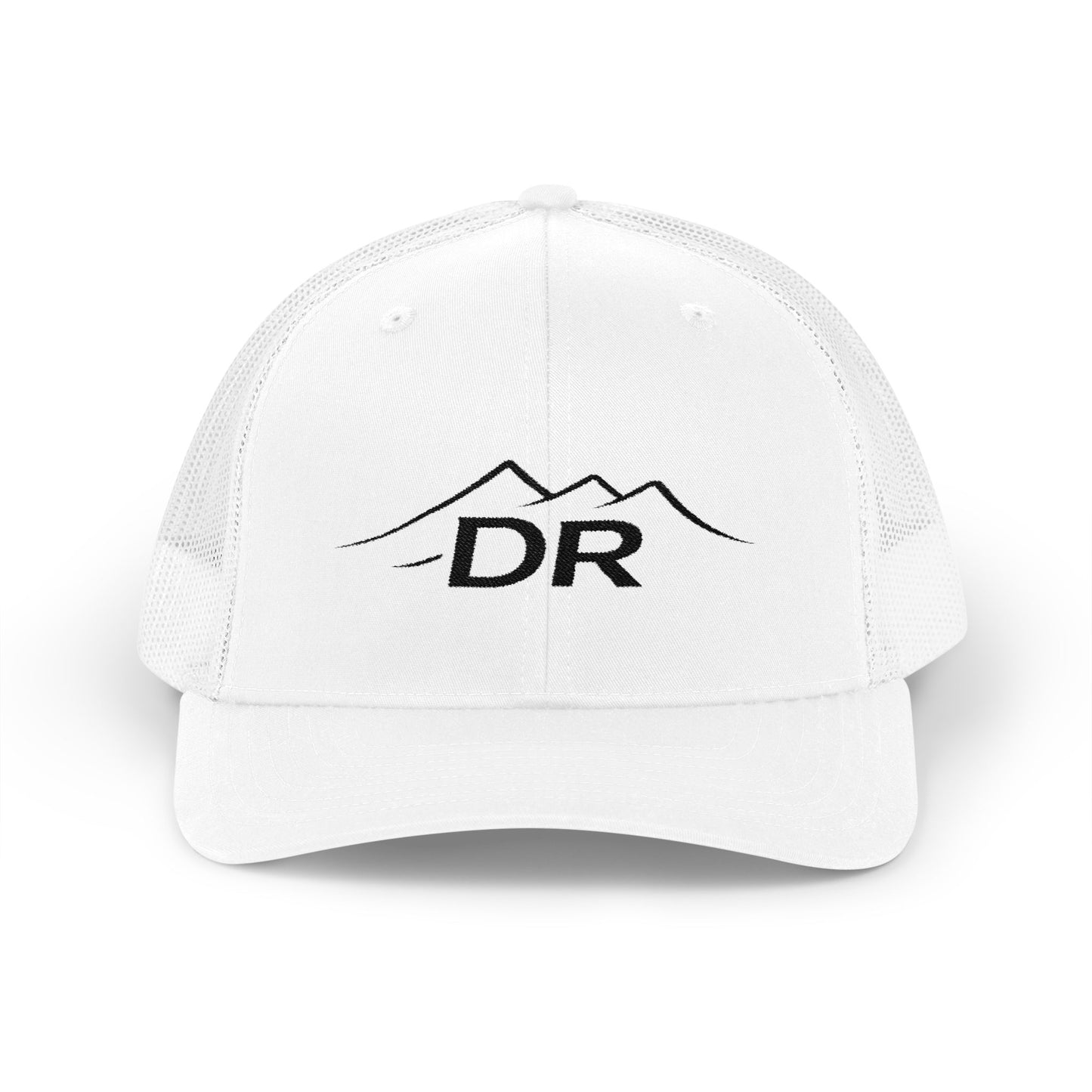 Drift Range Snapback Trucker Cap — Embroidered Outdoor Logo Hat