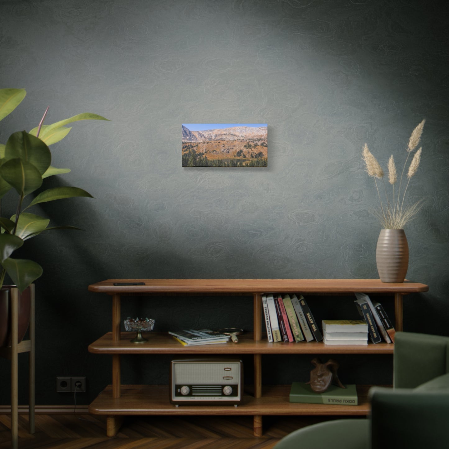 Snowy Range Wyoming  Matte Canvas Print - Stretched 1.25" Wall Art