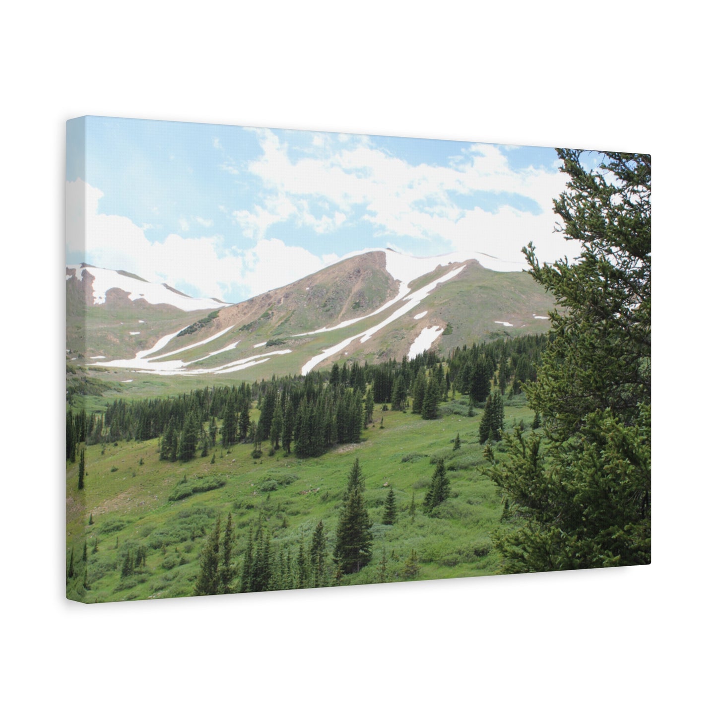 Jones Pass Colorado  Canvas Print — Scenic Alpine Landscape Wall Art