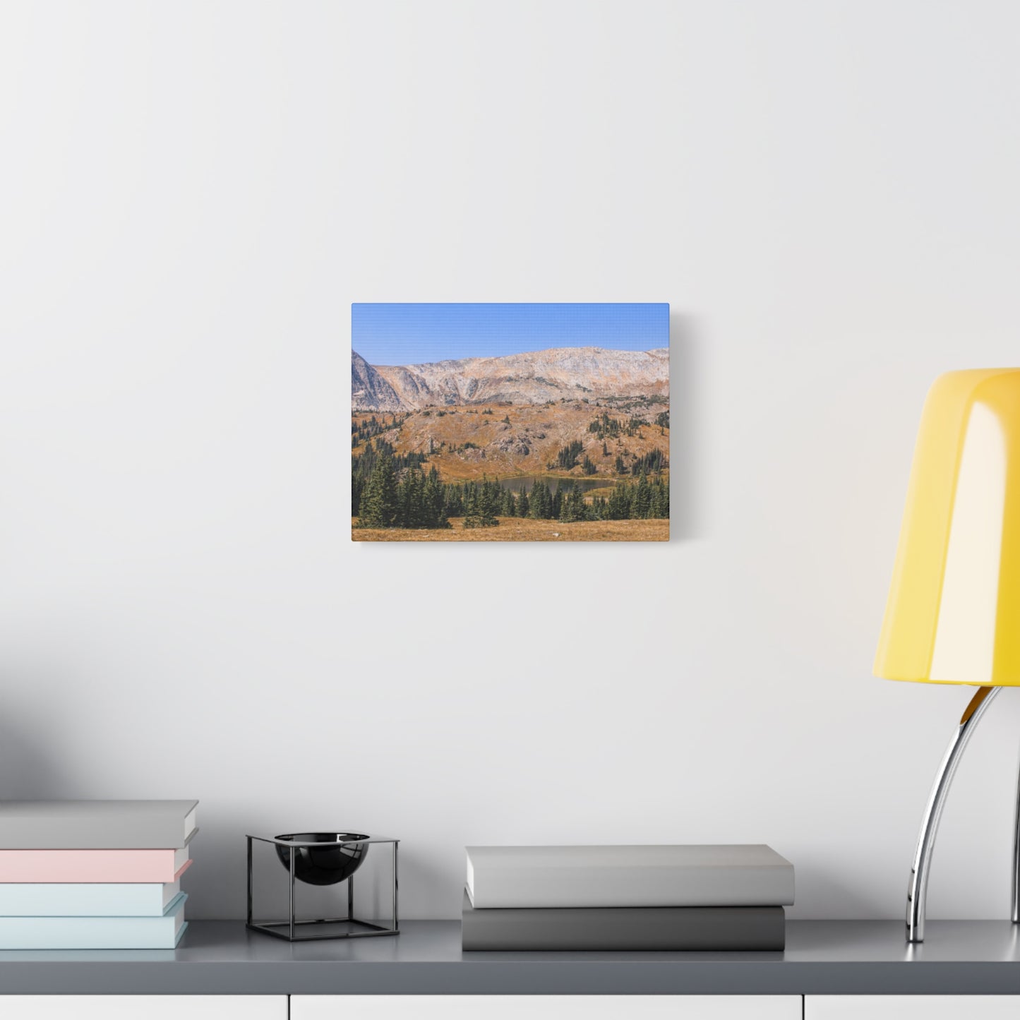 Snowy Range Wyoming  Matte Canvas Print - Stretched 1.25" Wall Art