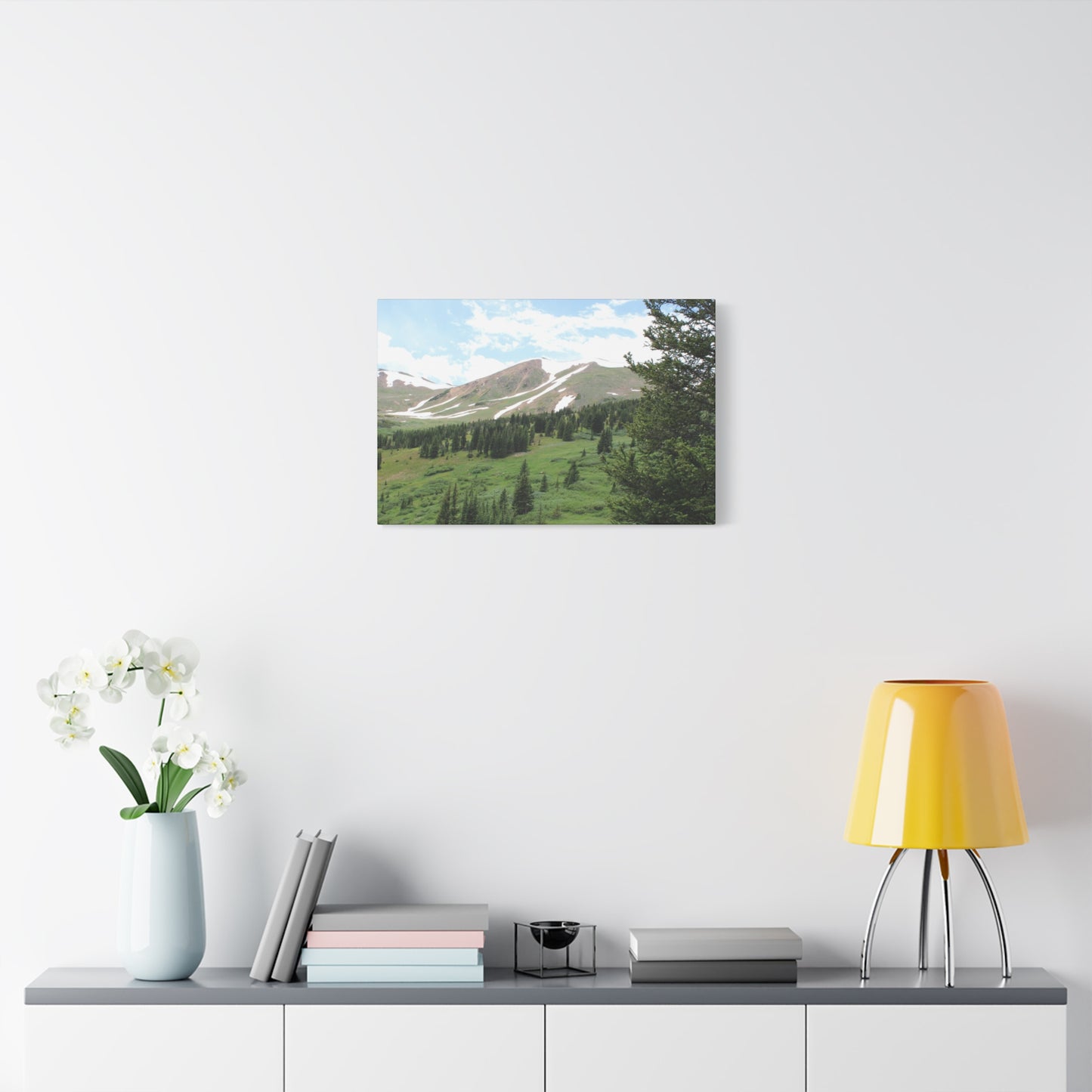 Jones Pass Colorado  Canvas Print — Scenic Alpine Landscape Wall Art