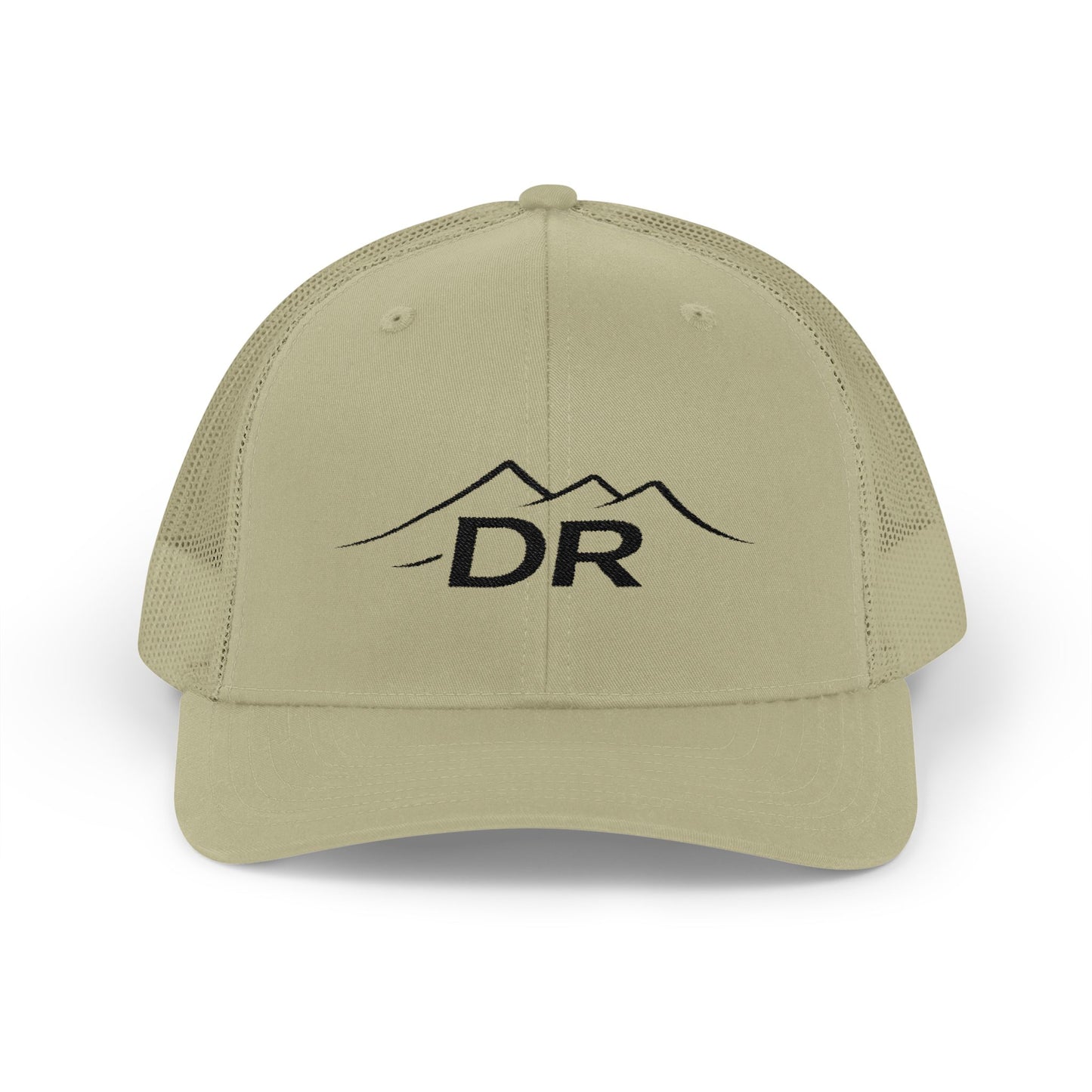 Drift Range Snapback Trucker Cap — Embroidered Outdoor Logo Hat