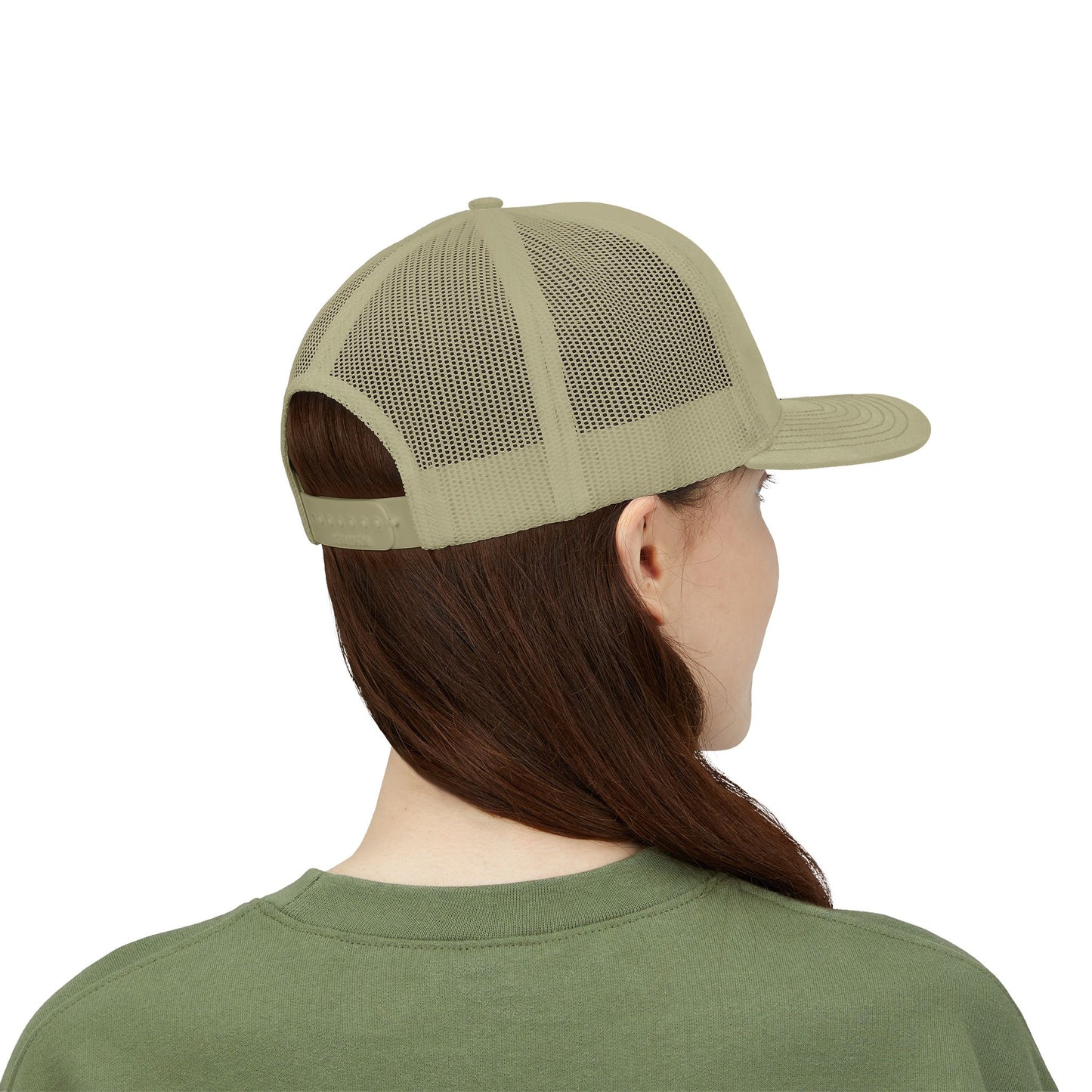 Drift Range Snapback Trucker Cap — Embroidered Outdoor Logo Hat