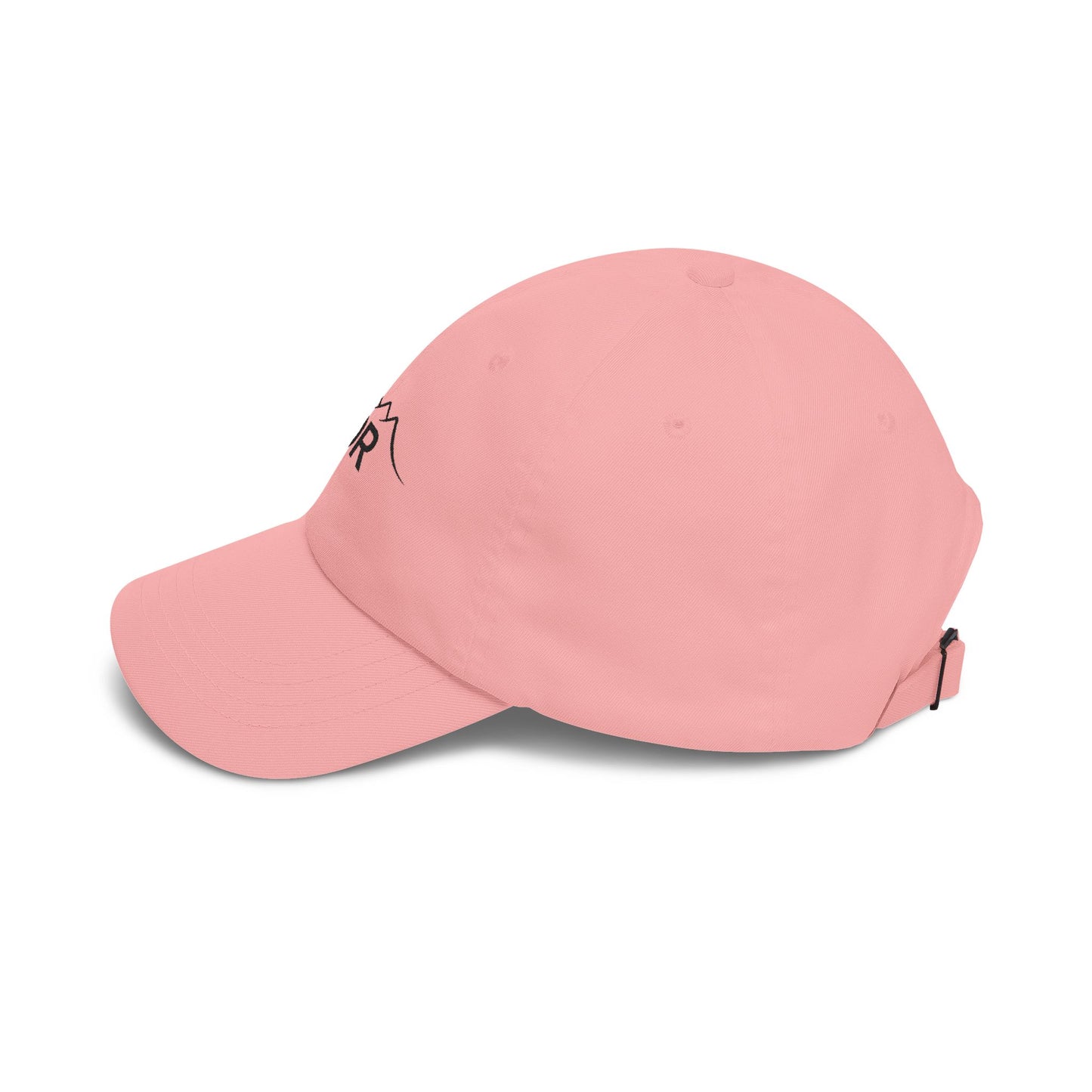 Drift Range Dad Cap with Mountain 'DR' Embroidery — Casual Outdoor Baseball Hat