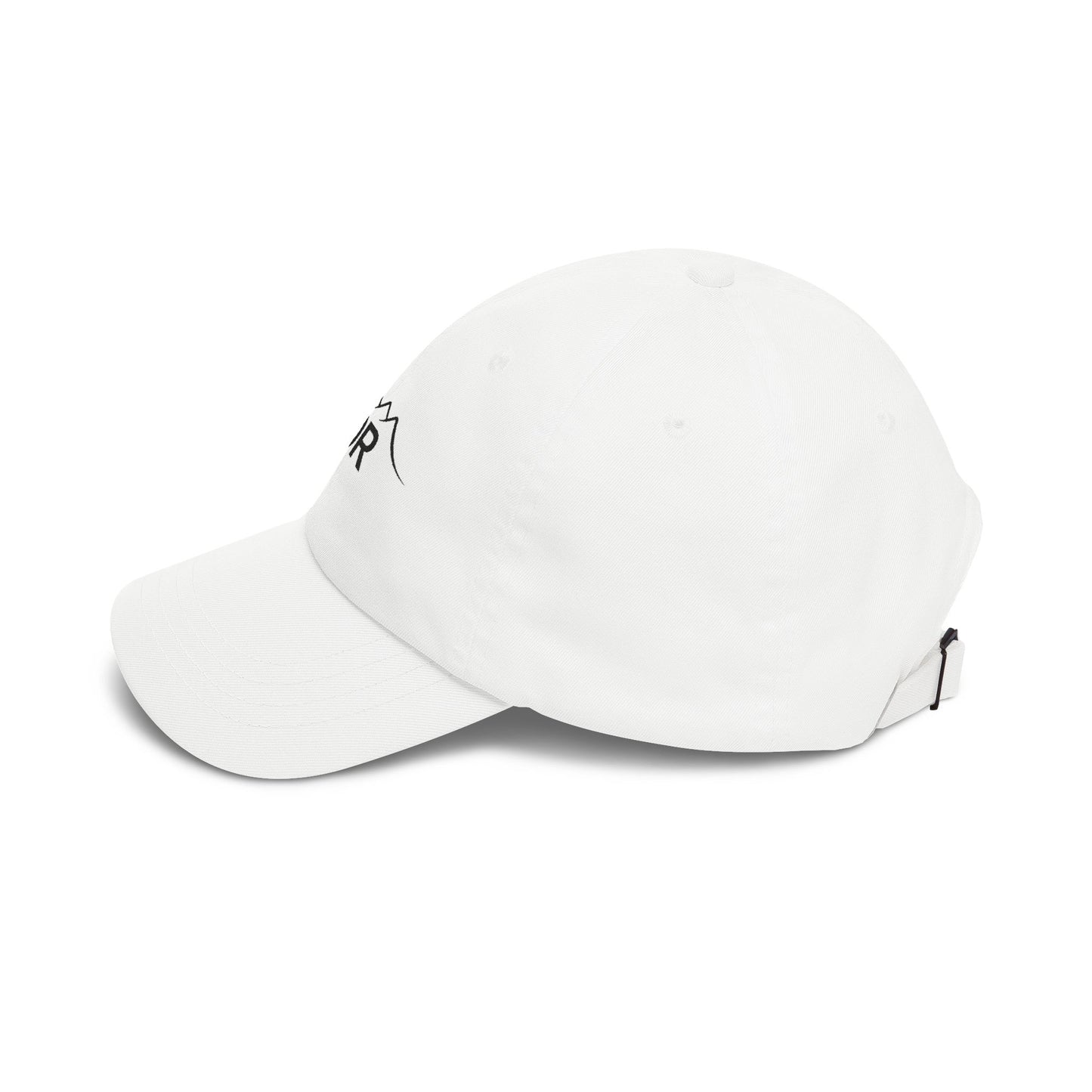 Drift Range Dad Cap with Mountain 'DR' Embroidery — Casual Outdoor Baseball Hat