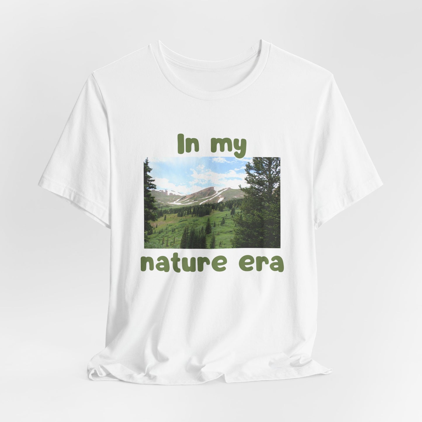 Nature Era T-Shirt – 'In my nature era' Scenic Mountain Tee