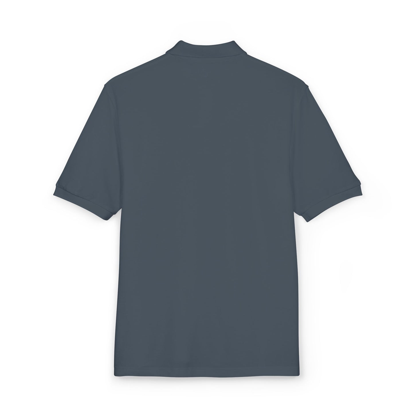 Embroidered DR LOGO Polo Shirt — Minimal Mountain Logo