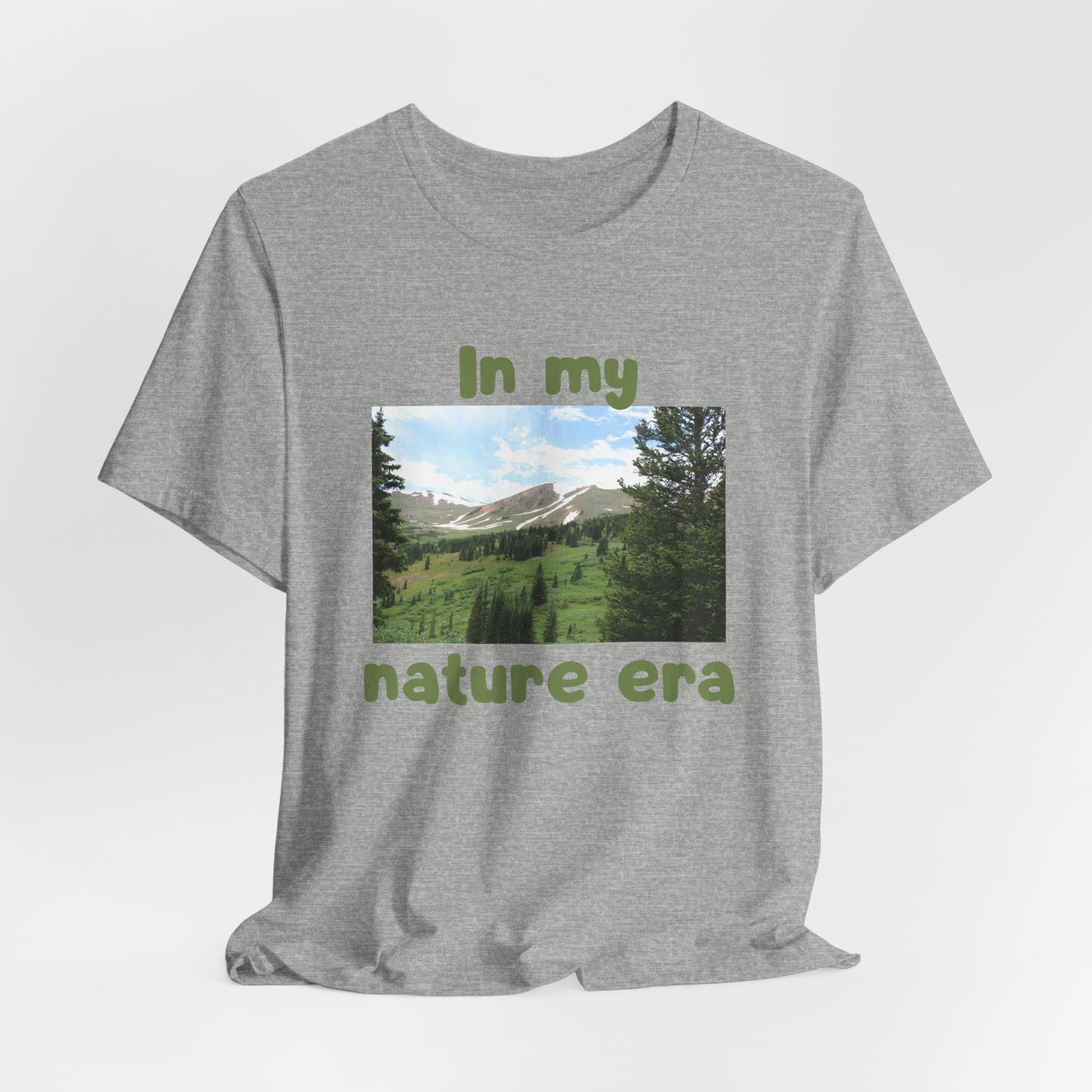 Nature Era T-Shirt – 'In my nature era' Scenic Mountain Tee