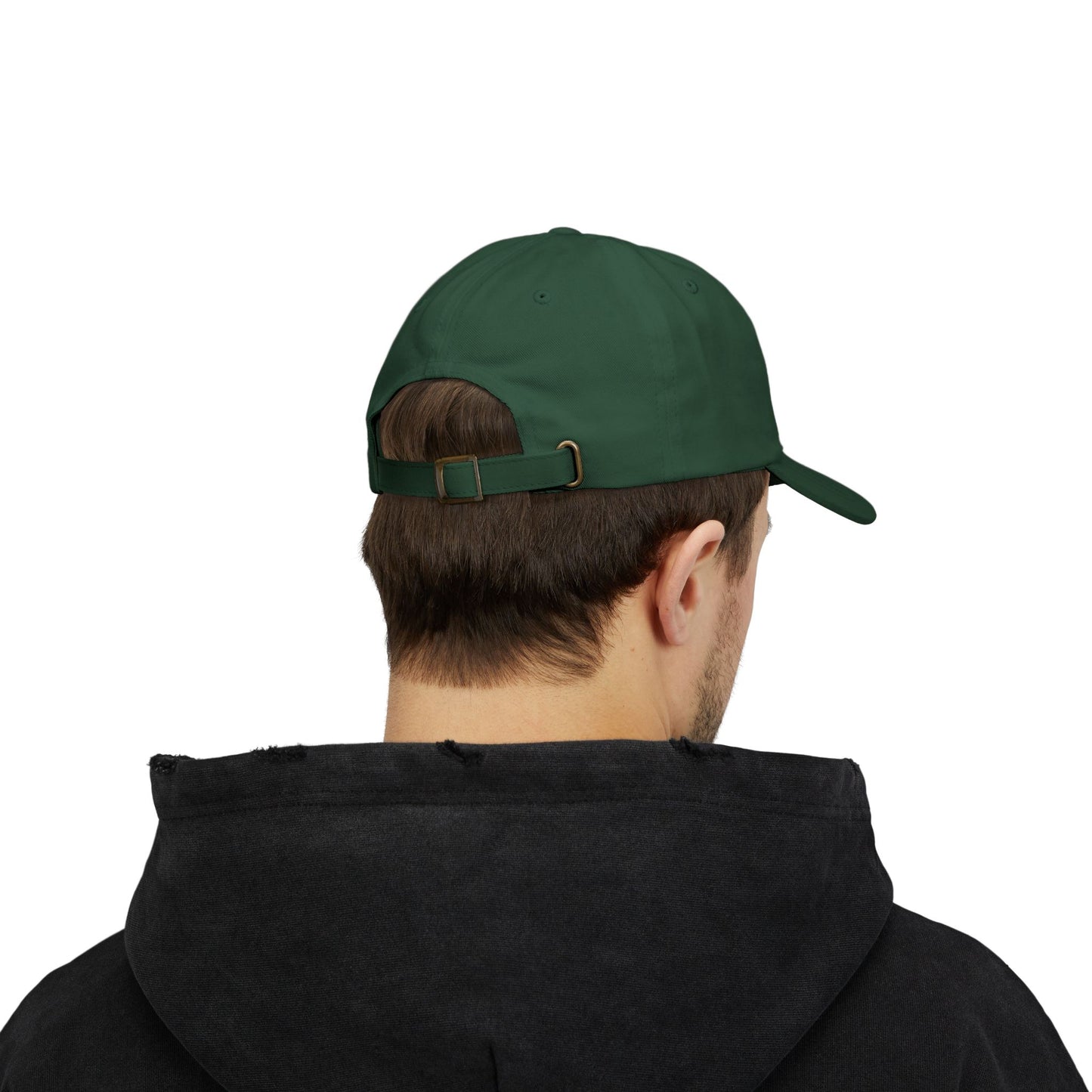 Drift Range Dad Cap with Mountain 'DR' Embroidery — Casual Outdoor Baseball Hat