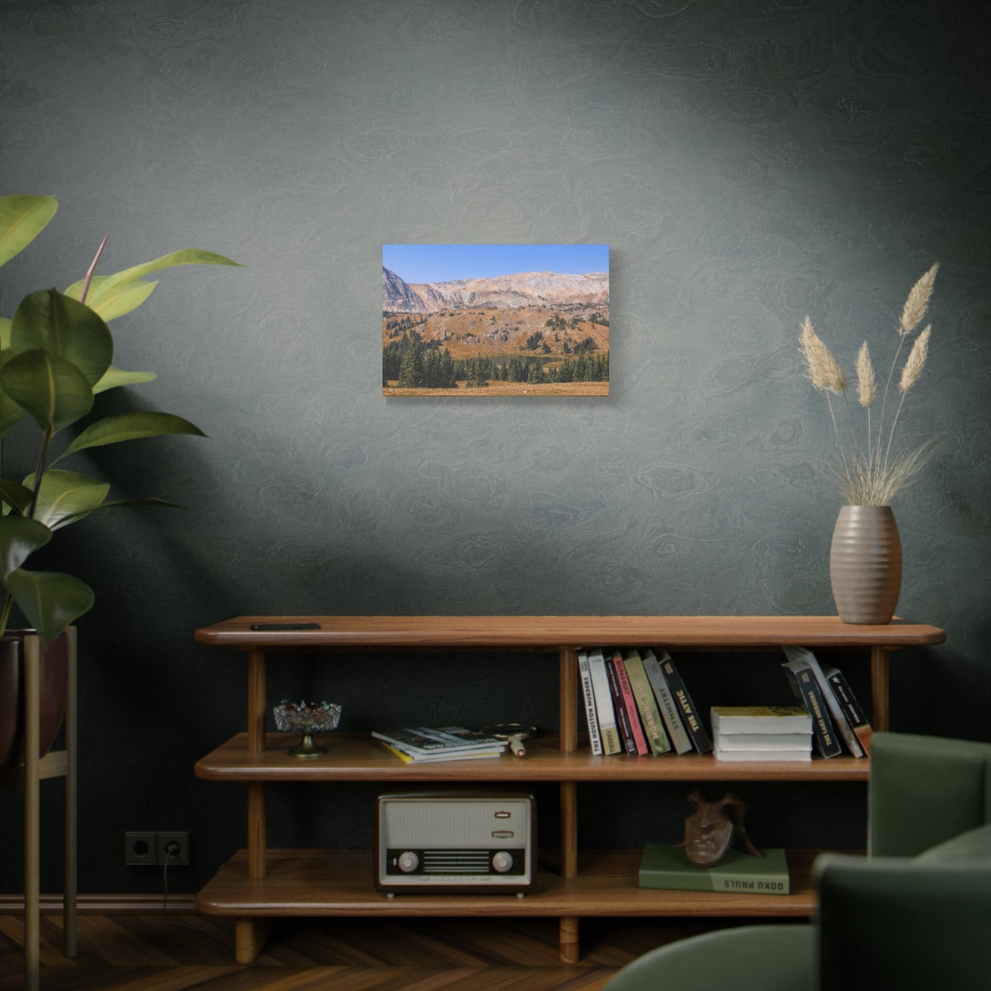 Snowy Range Wyoming  Matte Canvas Print - Stretched 1.25" Wall Art