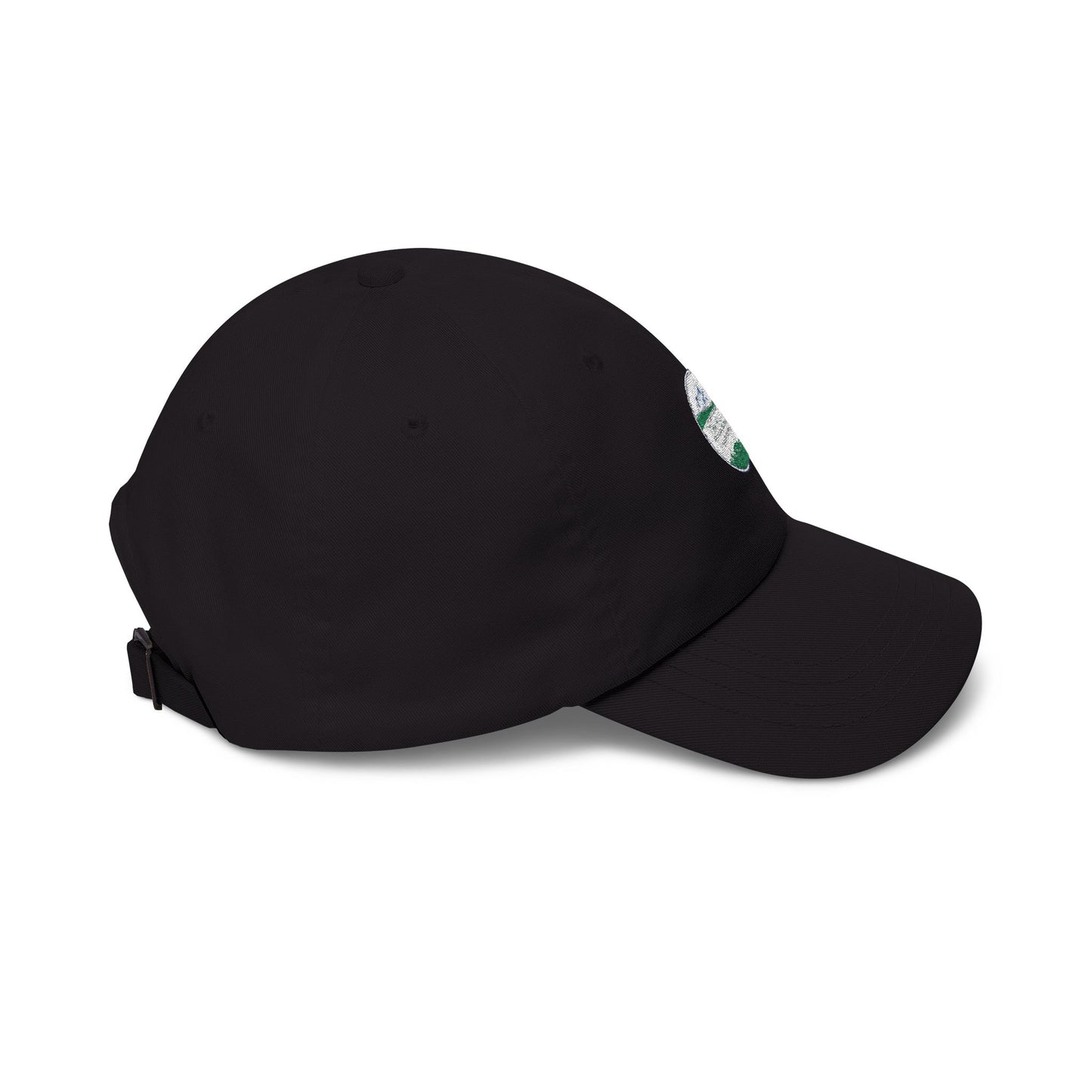 Drift Range Dad Cap — Vintage Mountain Lakeside Embroidered Hat