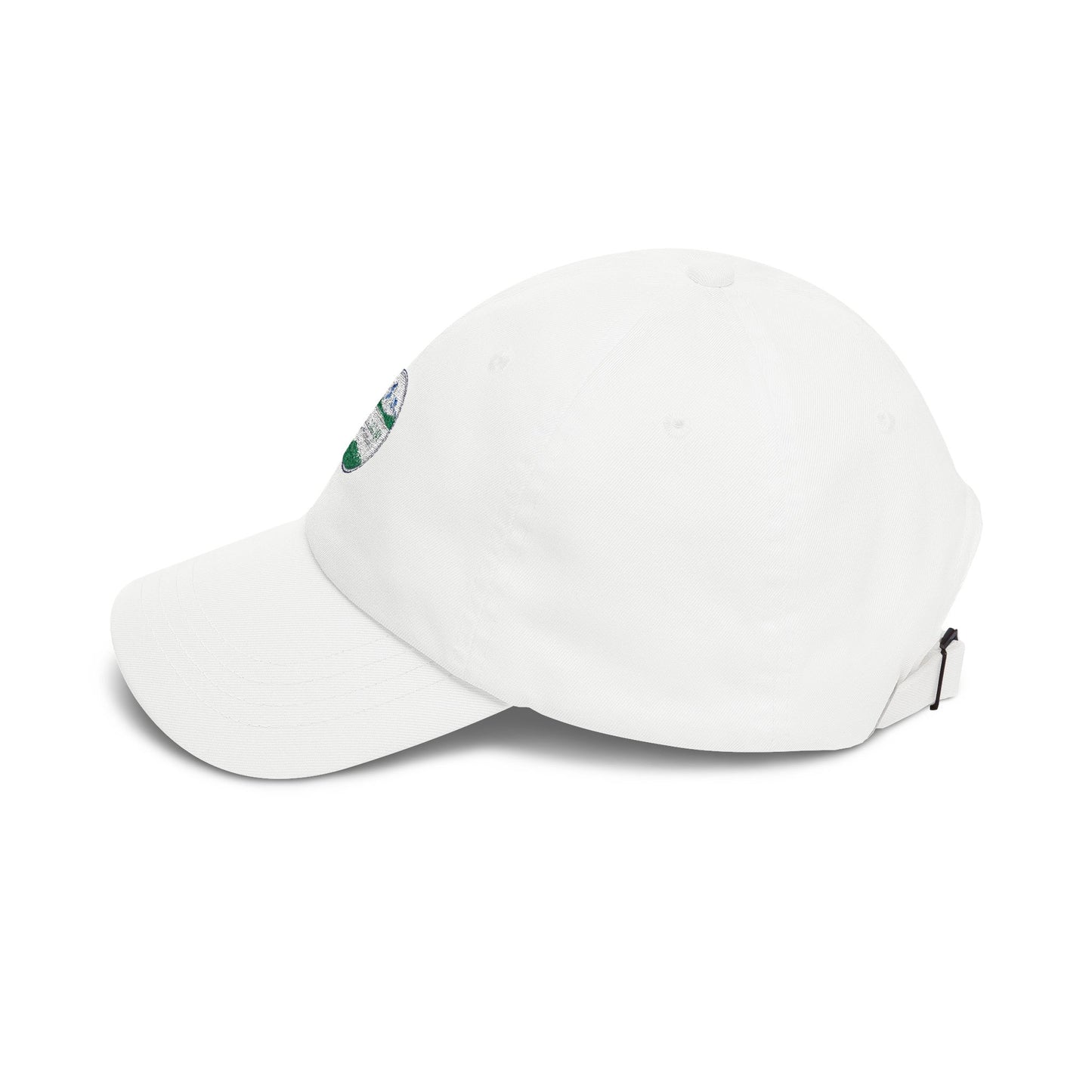 Drift Range Dad Cap — Vintage Mountain Lakeside Embroidered Hat