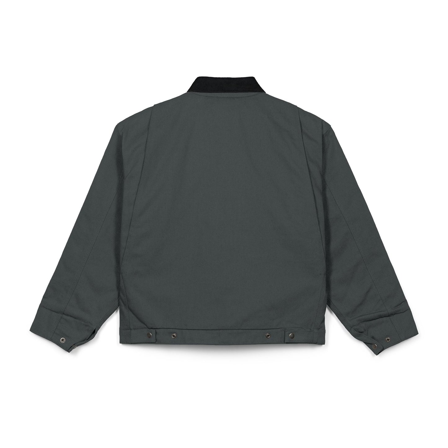 Work Jacket — Rugged Brown Duck Cloth Jacket with Small Chest Logo