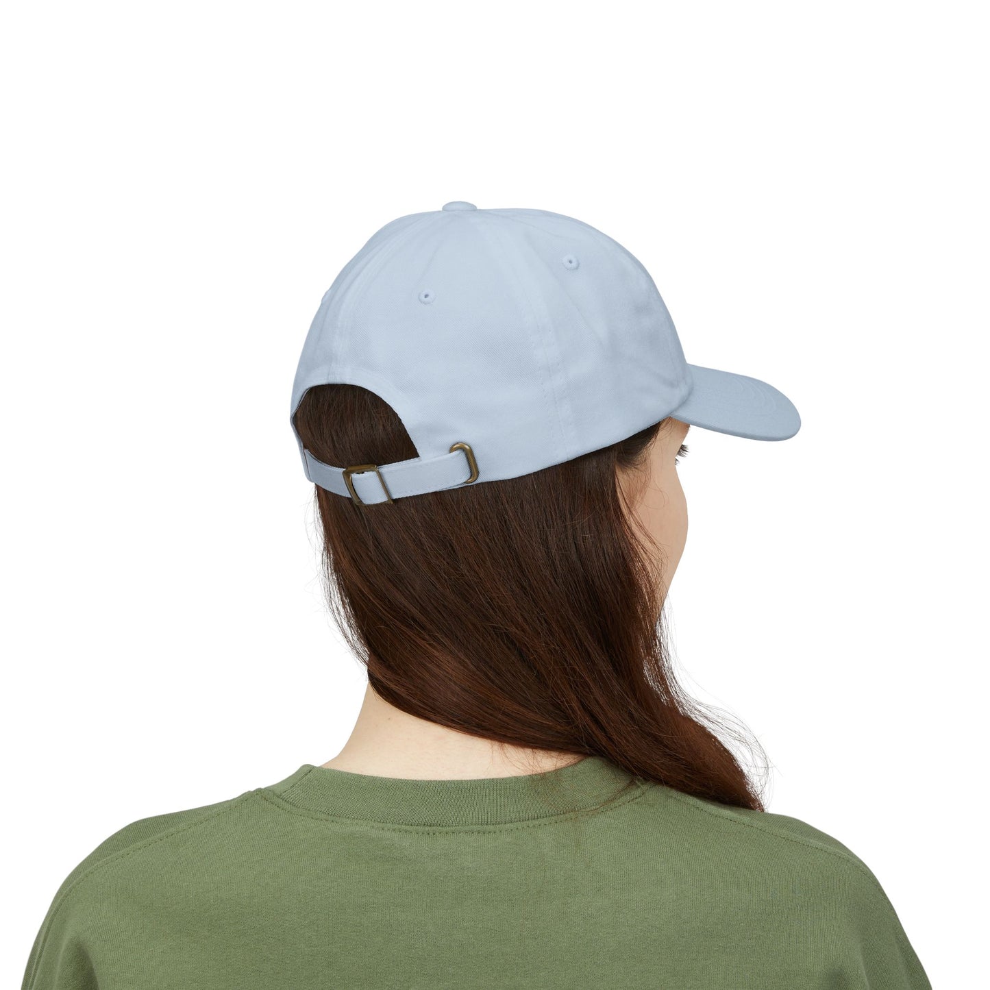 Drift Range Dad Cap with Mountain 'DR' Embroidery — Casual Outdoor Baseball Hat