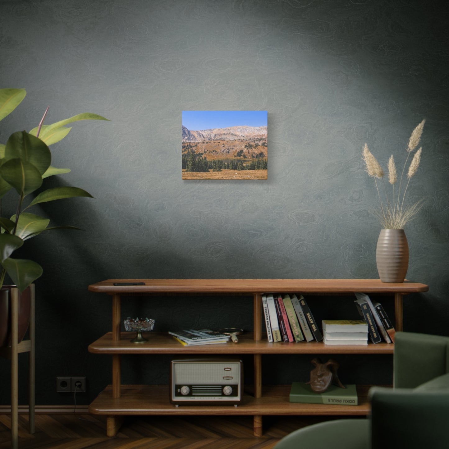 Snowy Range Wyoming  Matte Canvas Print - Stretched 1.25" Wall Art