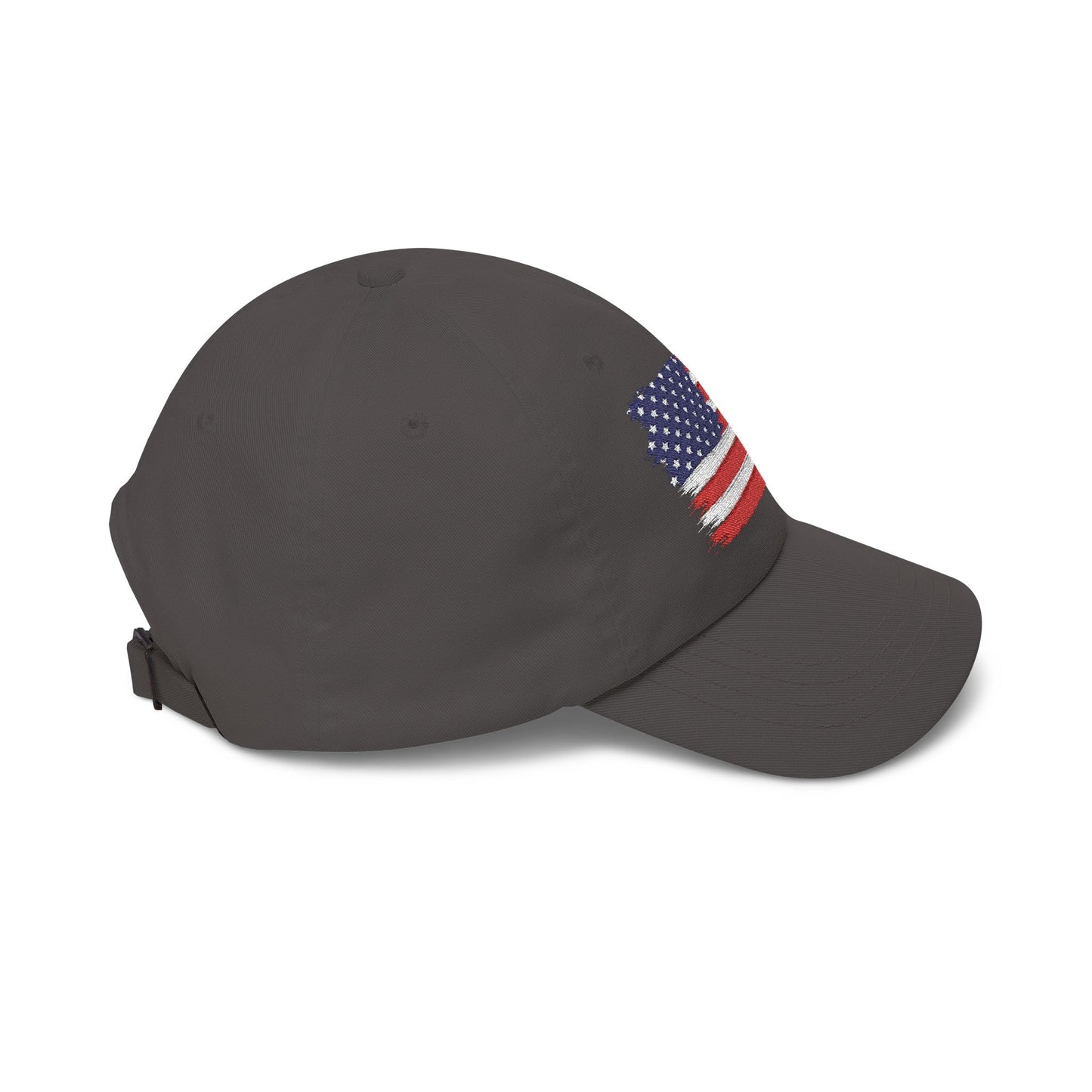 American Flag Dad Cap — Embroidered Patriotic Hat