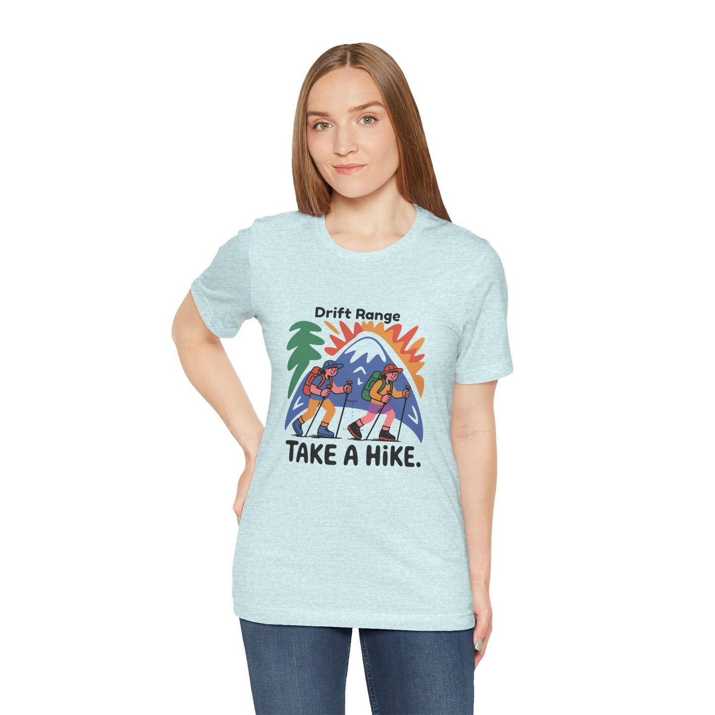 Take a Hike Graphic Tee - Drift Range Mountain Hiking T-Shirt