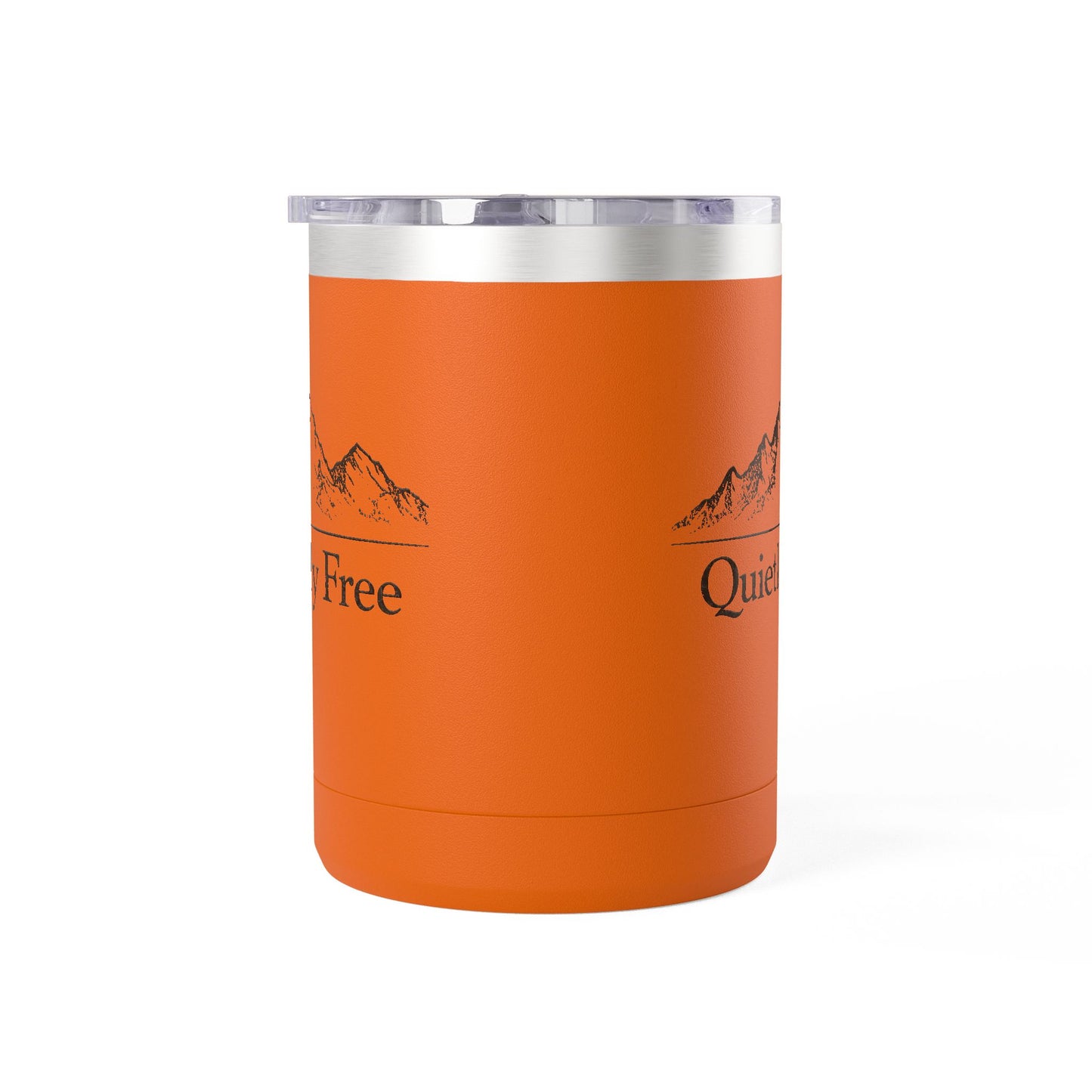 Quietly Free Mountain Insulated Coffee Tumbler - 15oz Travel Mug