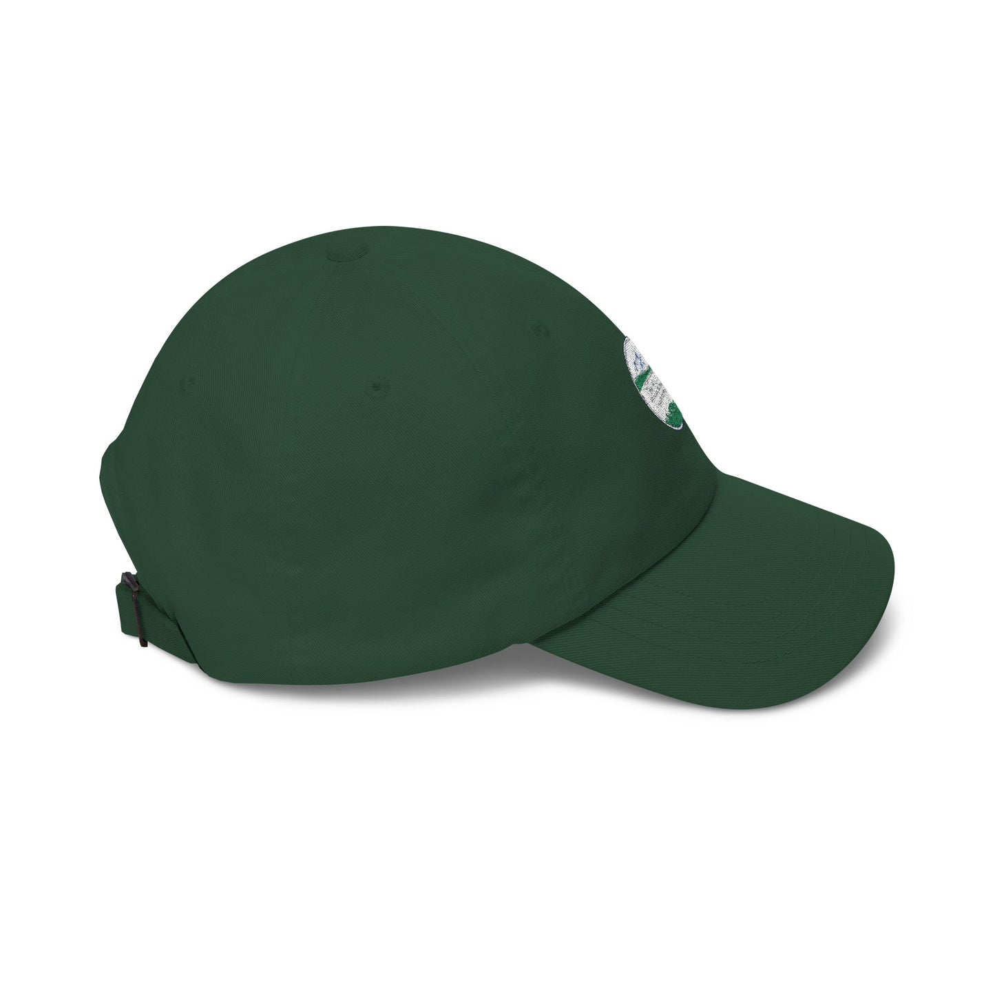 Drift Range Dad Cap — Vintage Mountain Lakeside Embroidered Hat