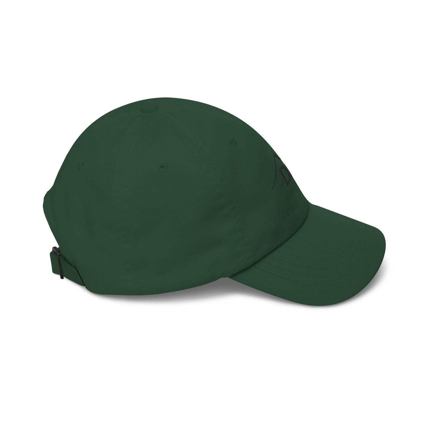 Drift Range Dad Cap with Mountain 'DR' Embroidery — Casual Outdoor Baseball Hat