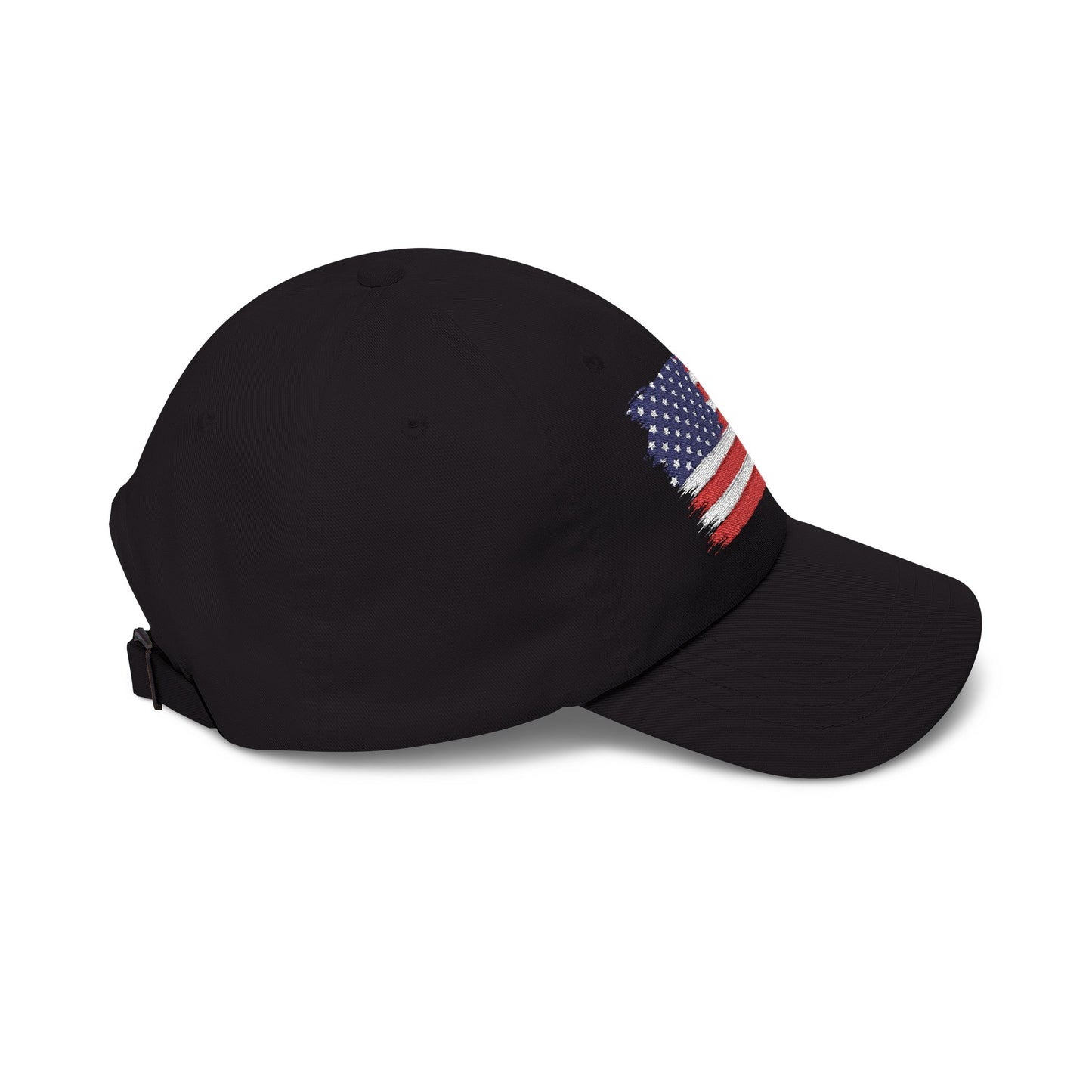American Flag Dad Cap — Embroidered Patriotic Hat