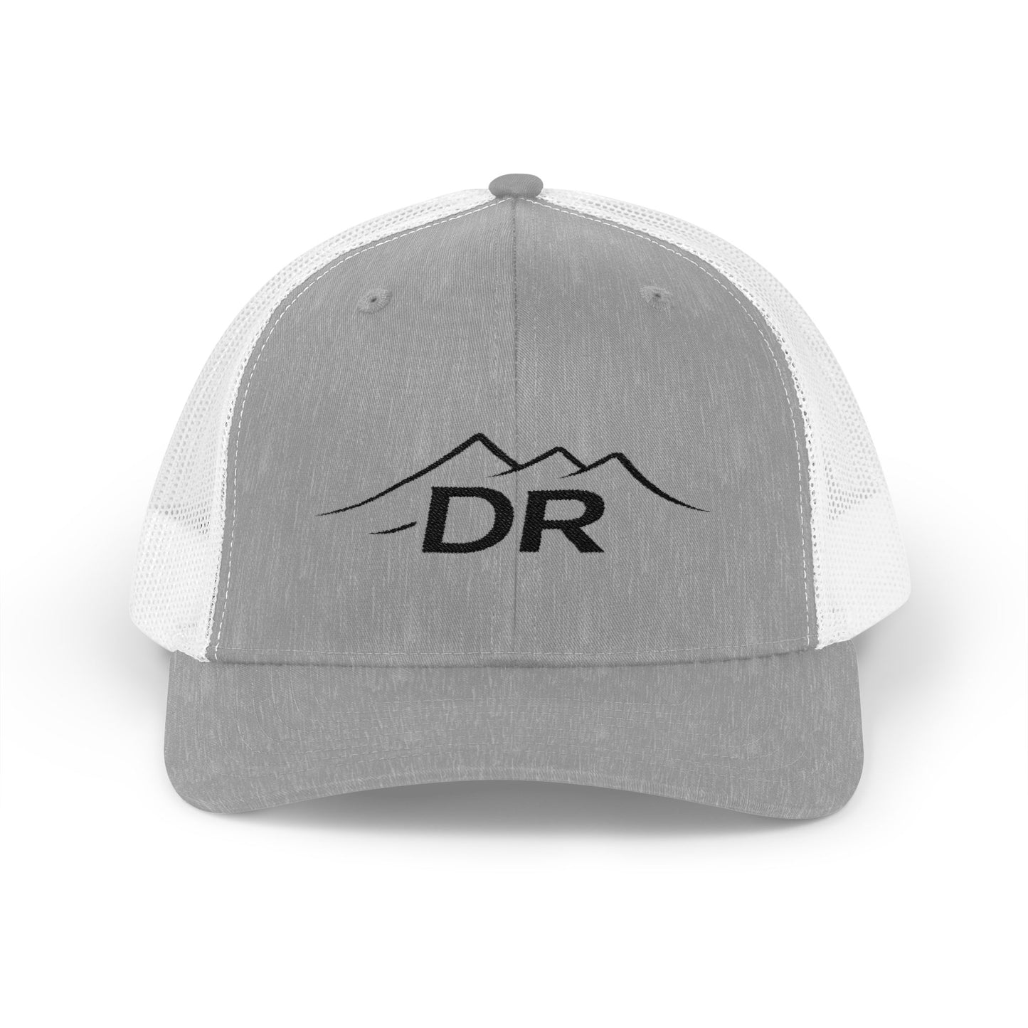 Drift Range Snapback Trucker Cap — Embroidered Outdoor Logo Hat