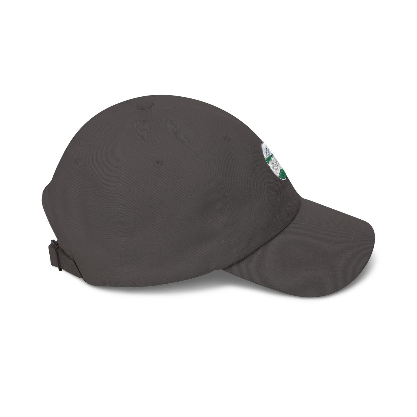 Drift Range Dad Cap — Vintage Mountain Lakeside Embroidered Hat