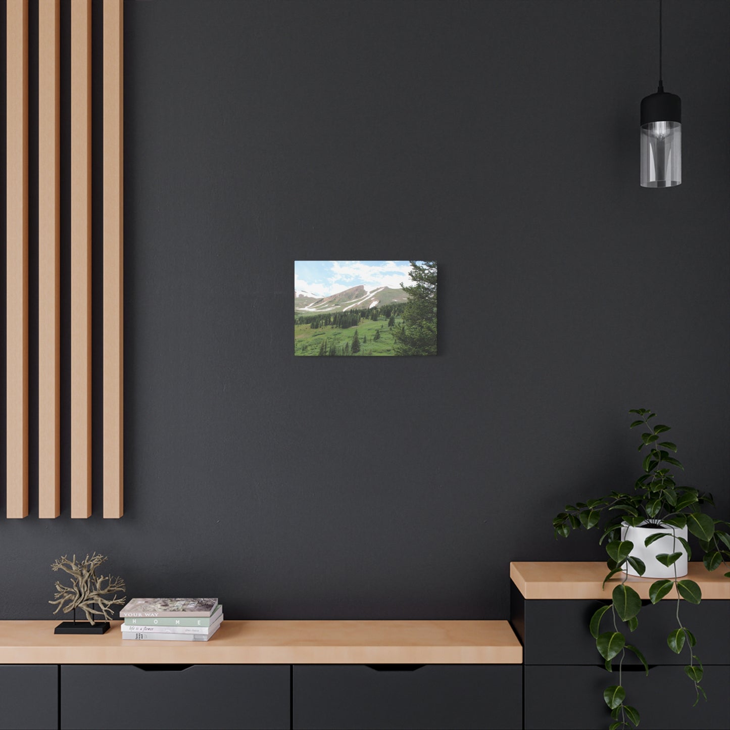 Jones Pass Colorado  Canvas Print — Scenic Alpine Landscape Wall Art