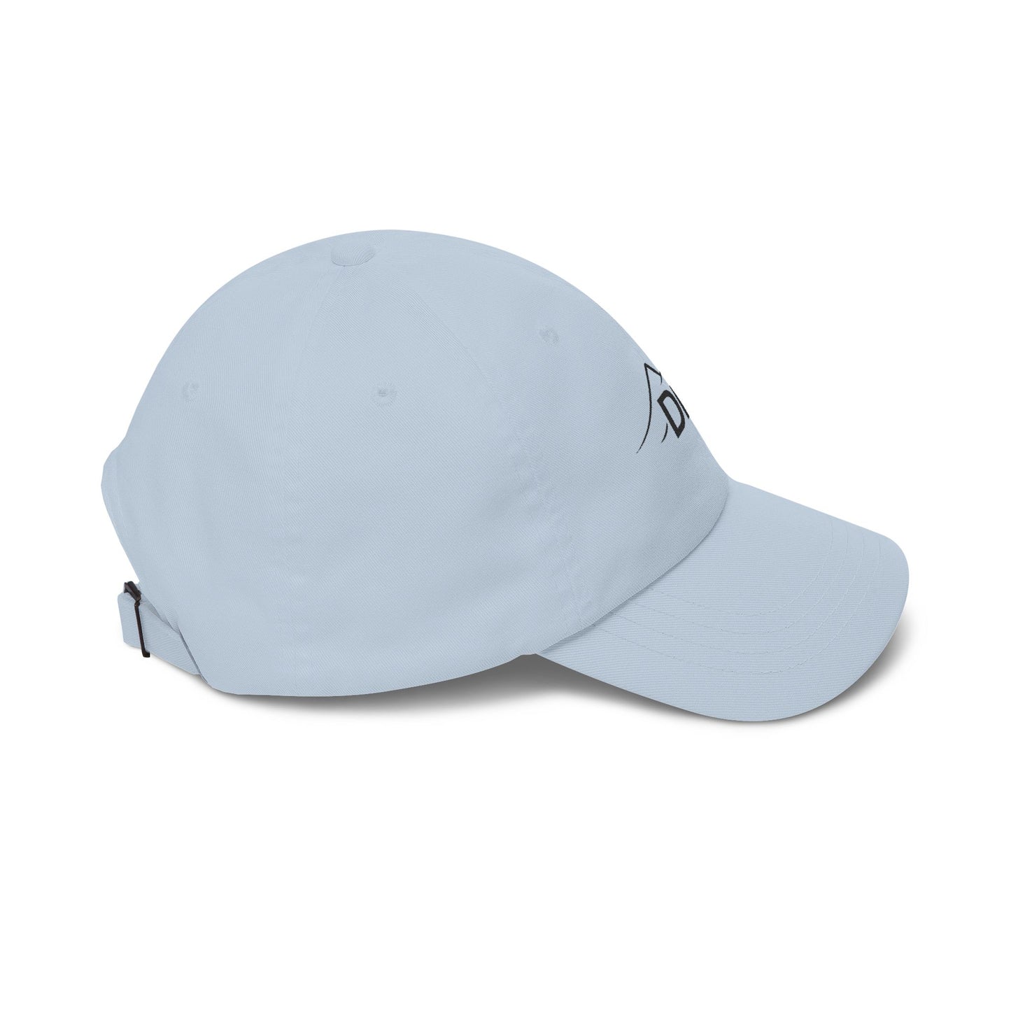 Drift Range Dad Cap with Mountain 'DR' Embroidery — Casual Outdoor Baseball Hat