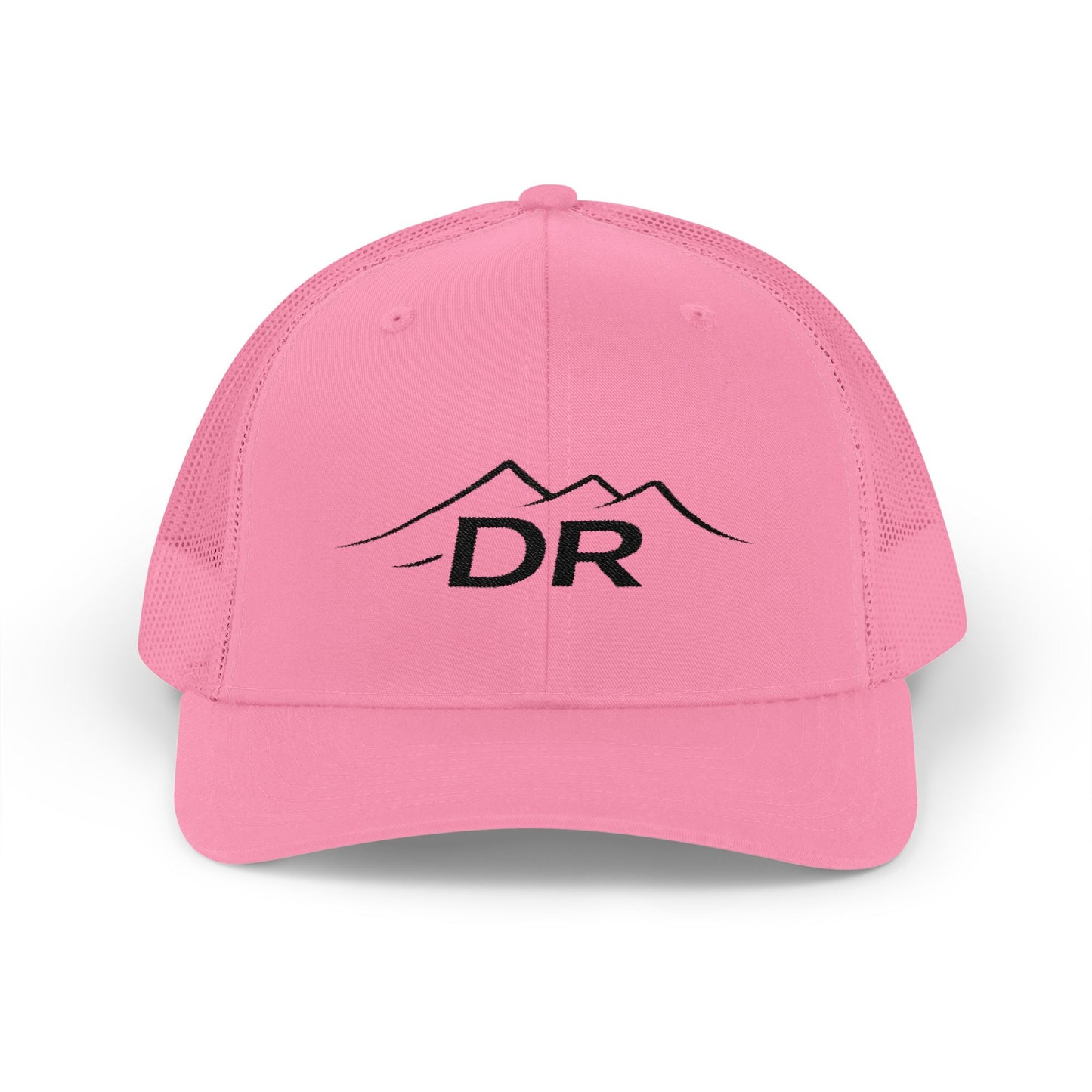Drift Range Snapback Trucker Cap — Embroidered Outdoor Logo Hat