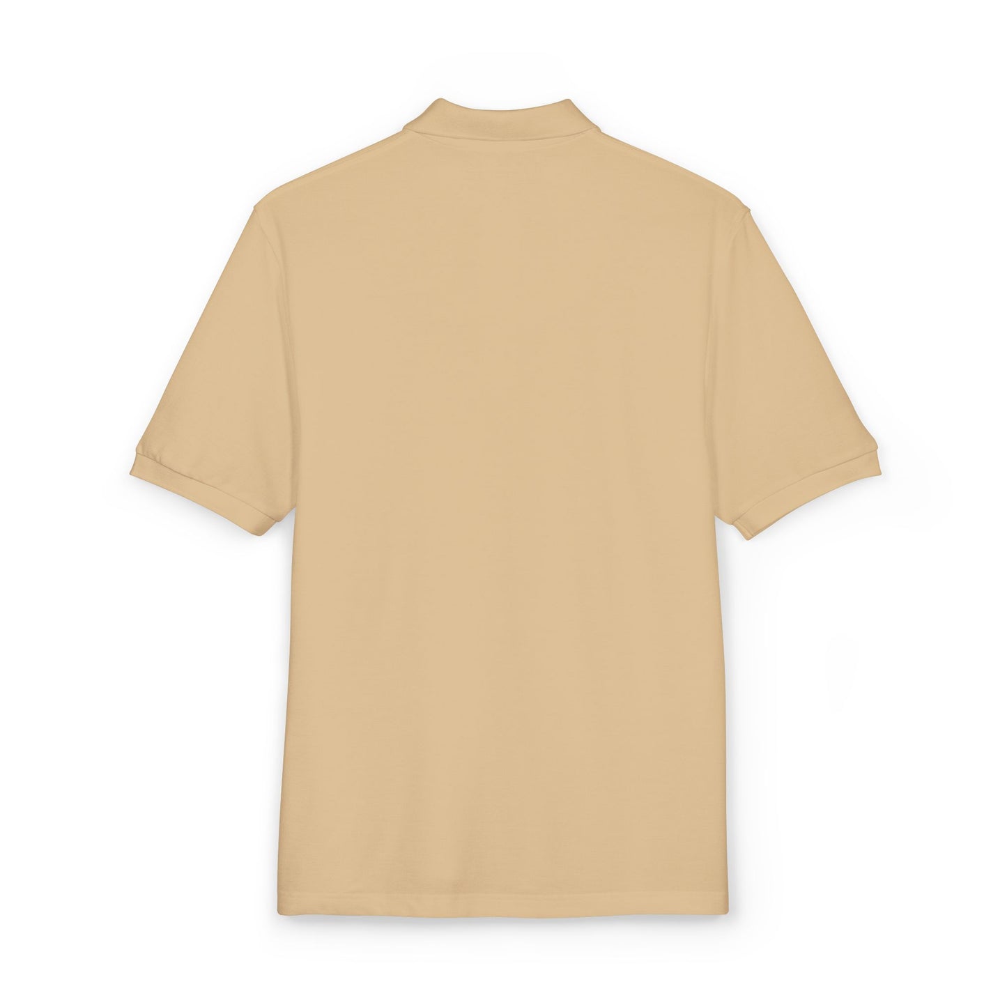Embroidered DR LOGO Polo Shirt — Minimal Mountain Logo