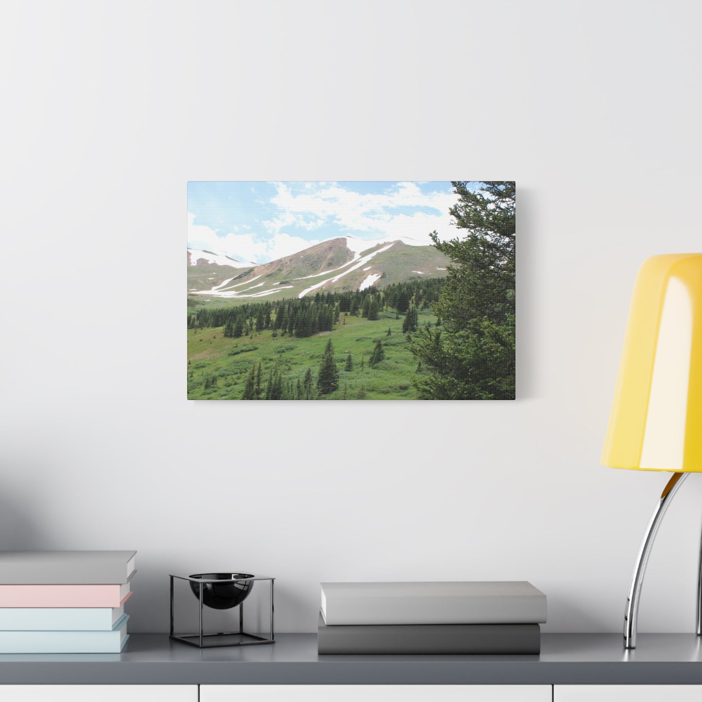 Jones Pass Colorado  Canvas Print — Scenic Alpine Landscape Wall Art